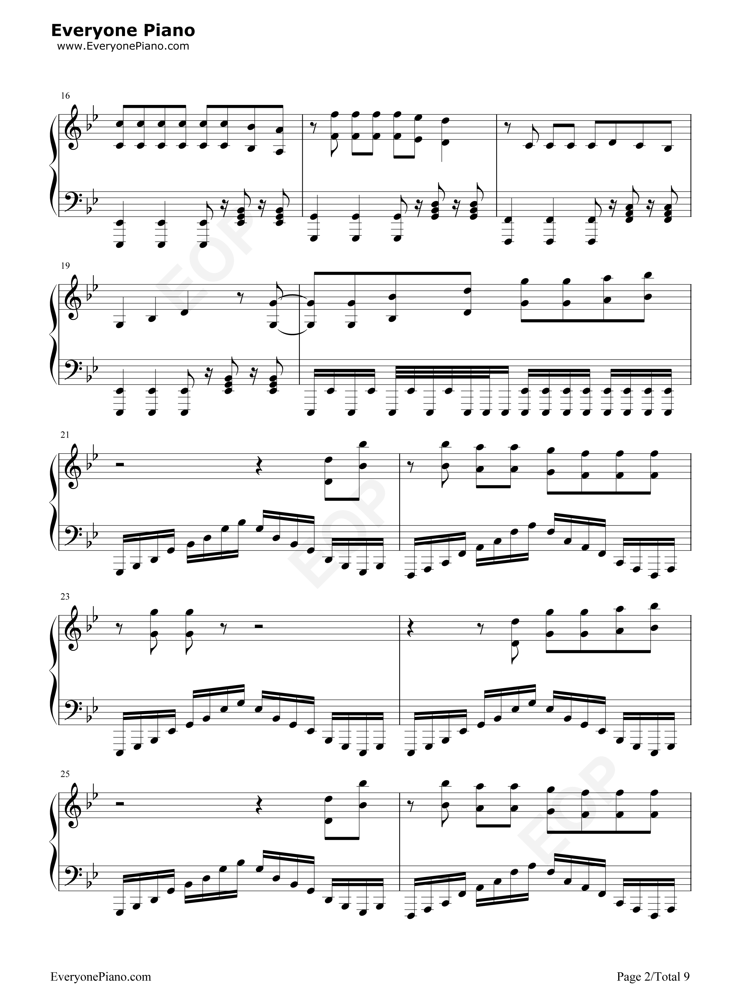 Revenge钢琴谱_Tryhardninja_Captainsparklez