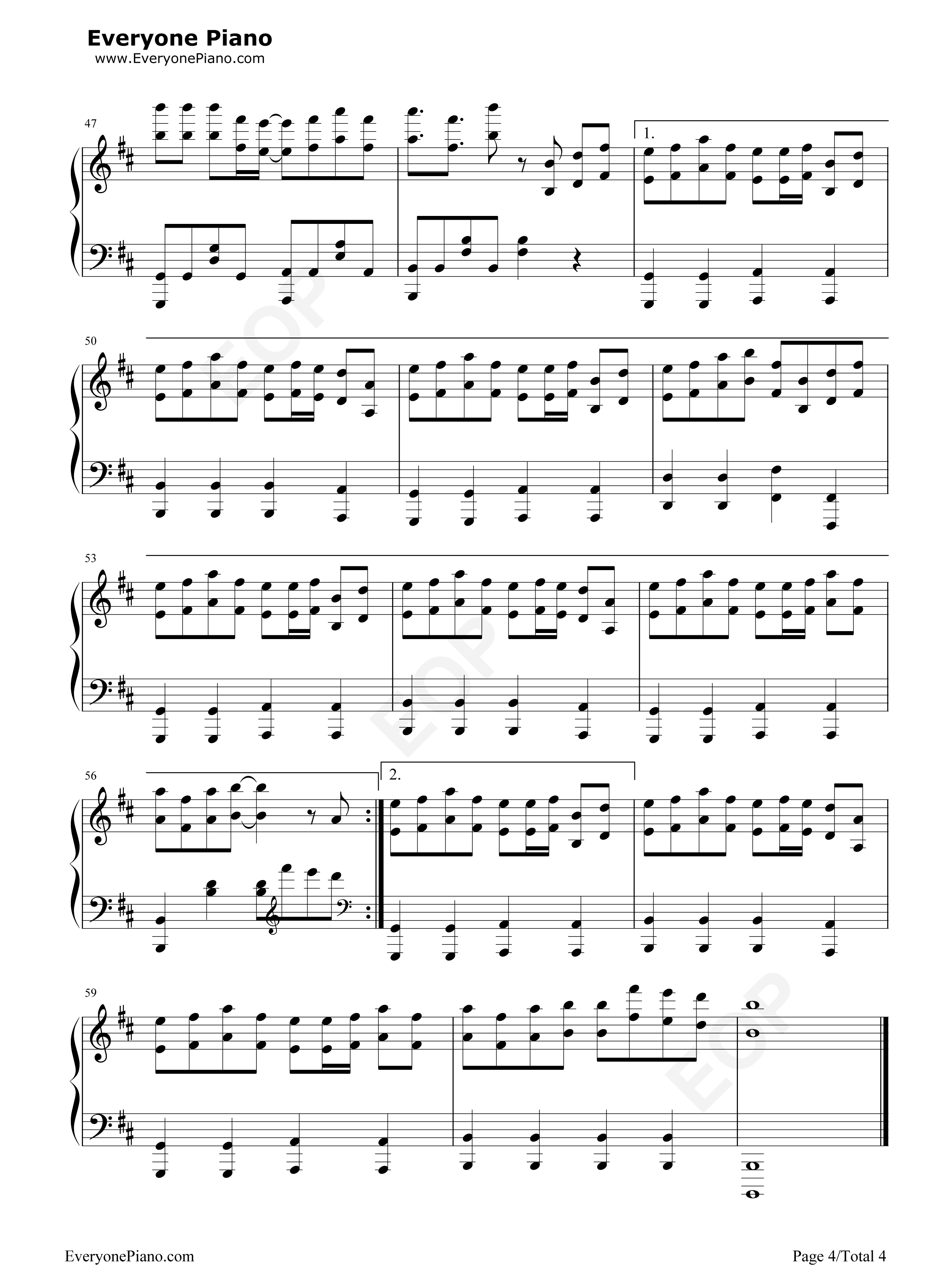 彩虹节拍钢琴谱_李懋扬