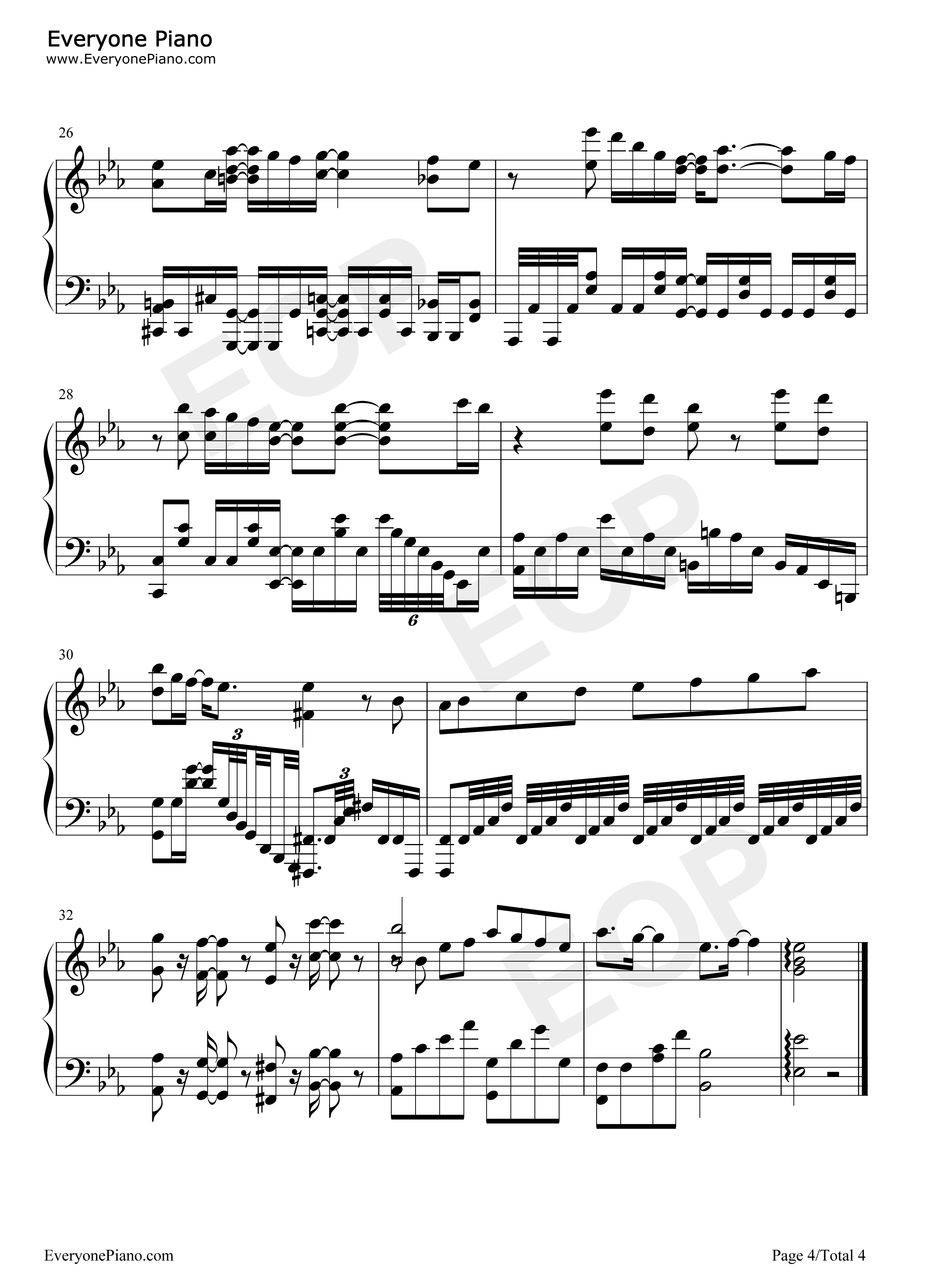 ごまかし钢琴谱_TrySail