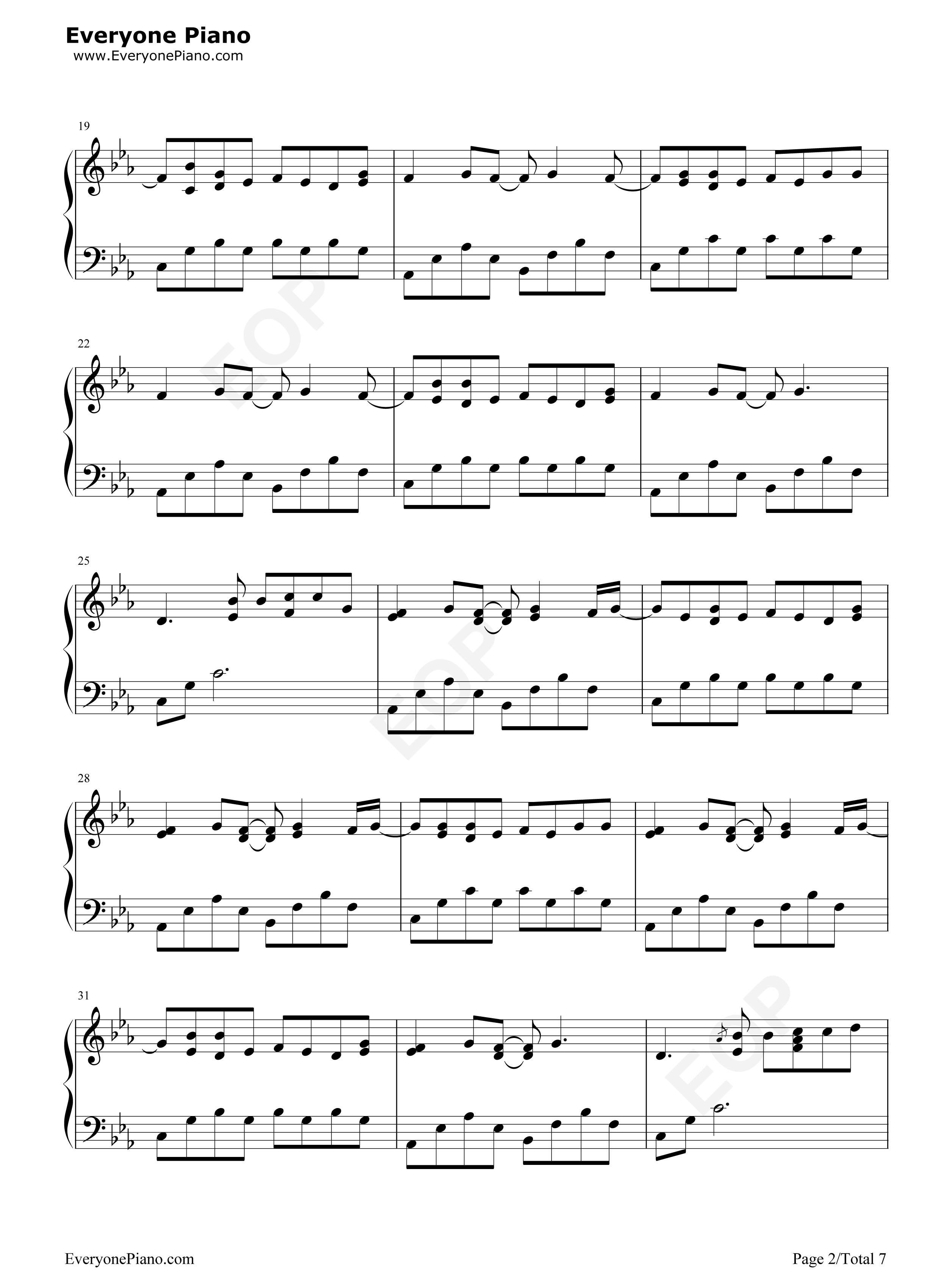 Fell_for_U钢琴谱_Noicybino