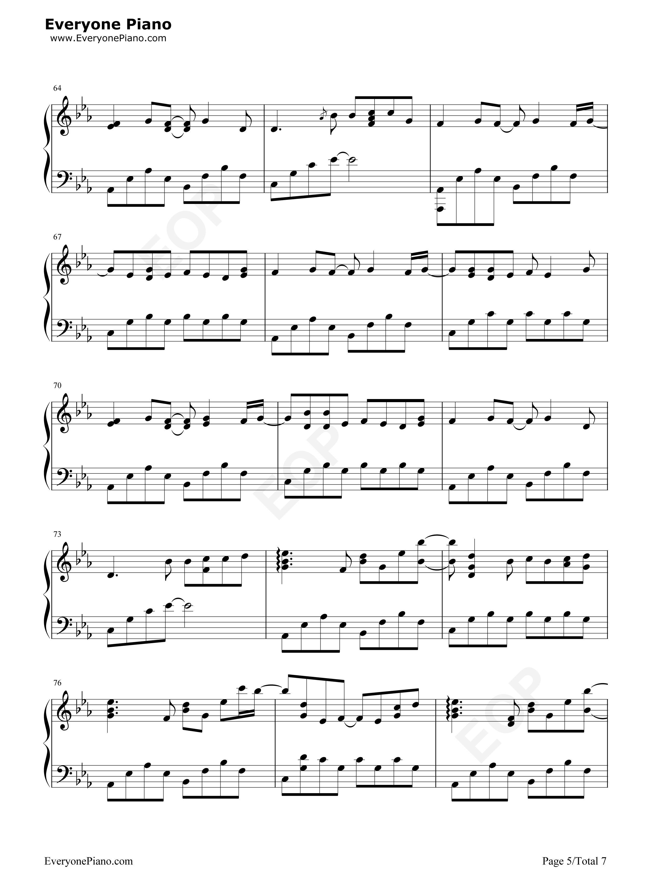 Fell_for_U钢琴谱_Noicybino