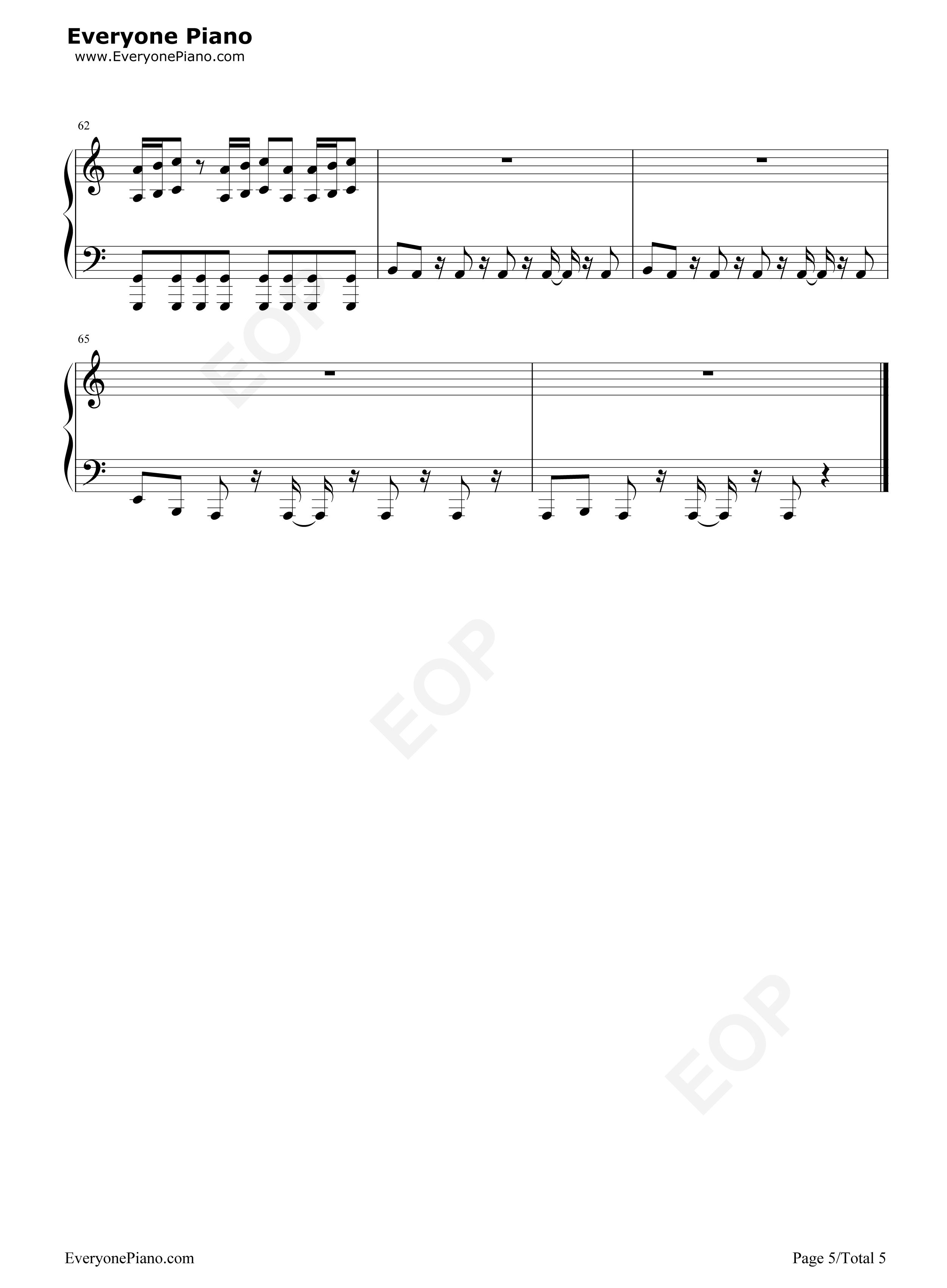 Voodoo_Kingdom钢琴谱_Kyle_Xian_SOUL'd_OUT