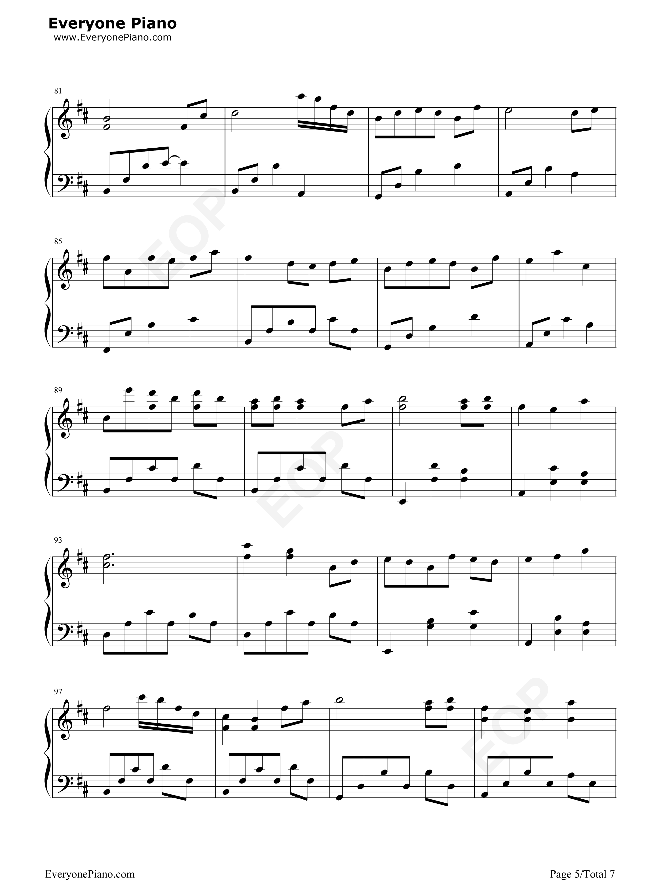 今夏钢琴谱_谭松韵