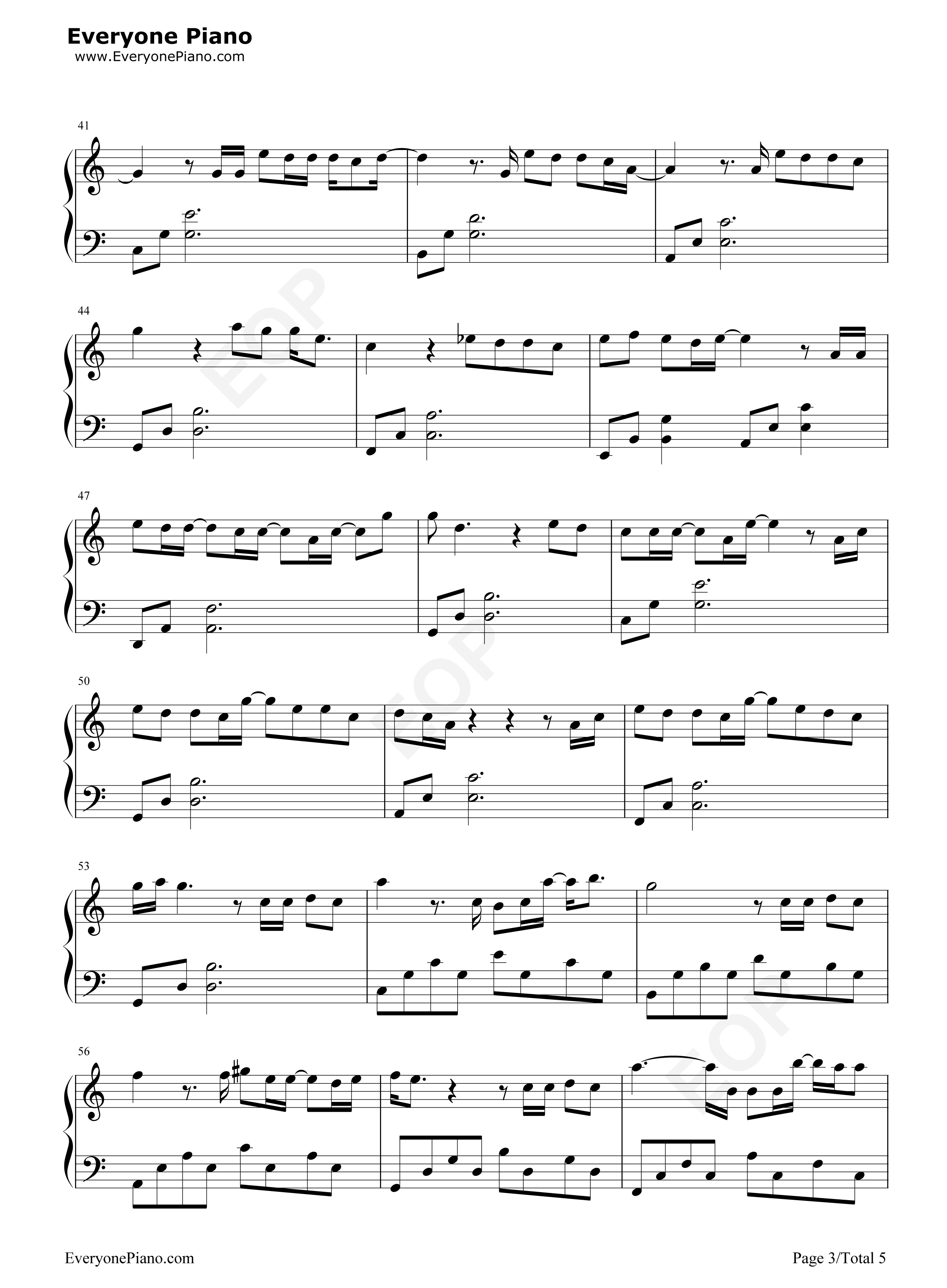 心暖心等于世界钢琴谱_华语群星