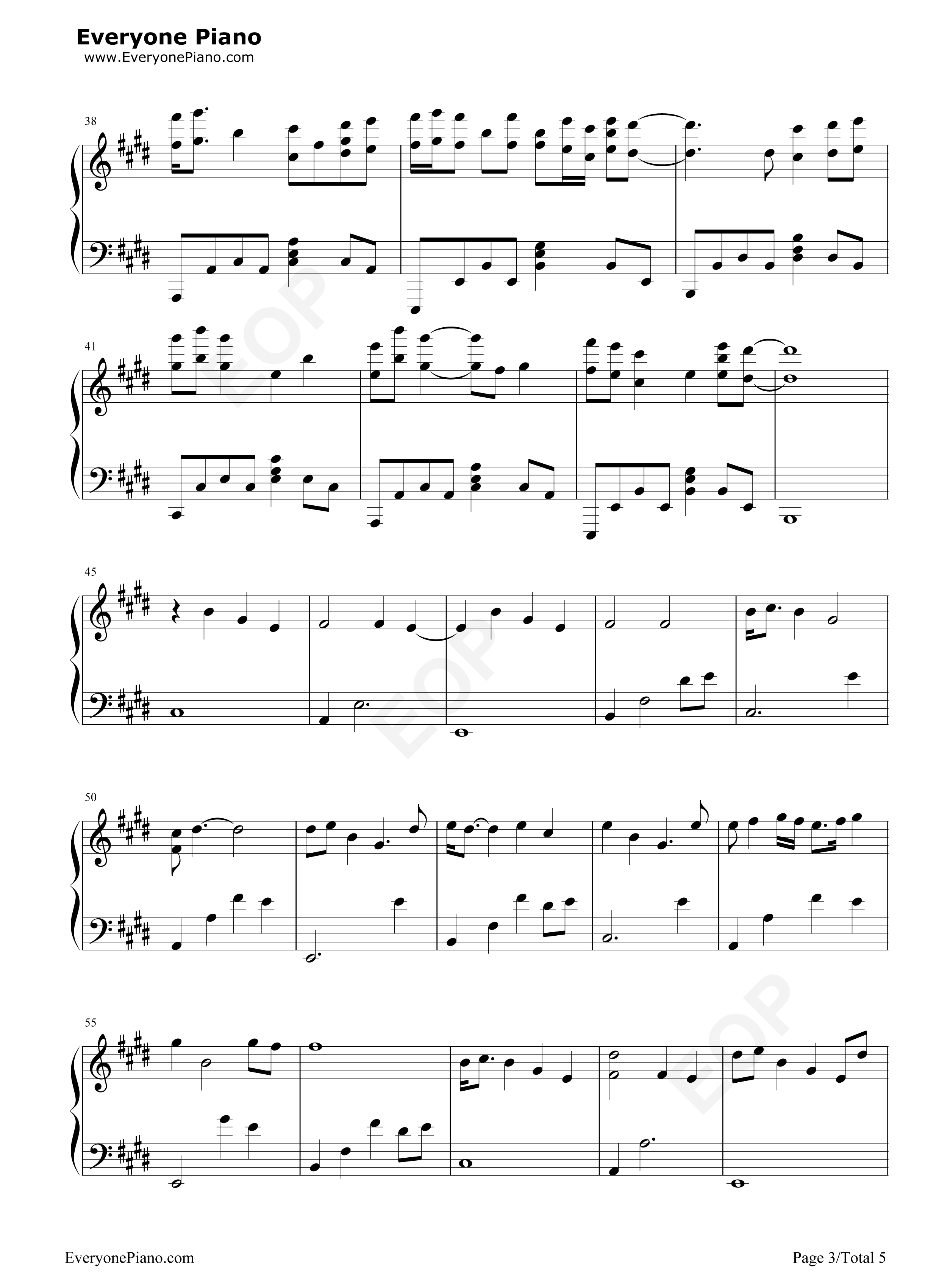 Can_We_Kiss_Forever钢琴谱_Kina_Adriana_Proenza