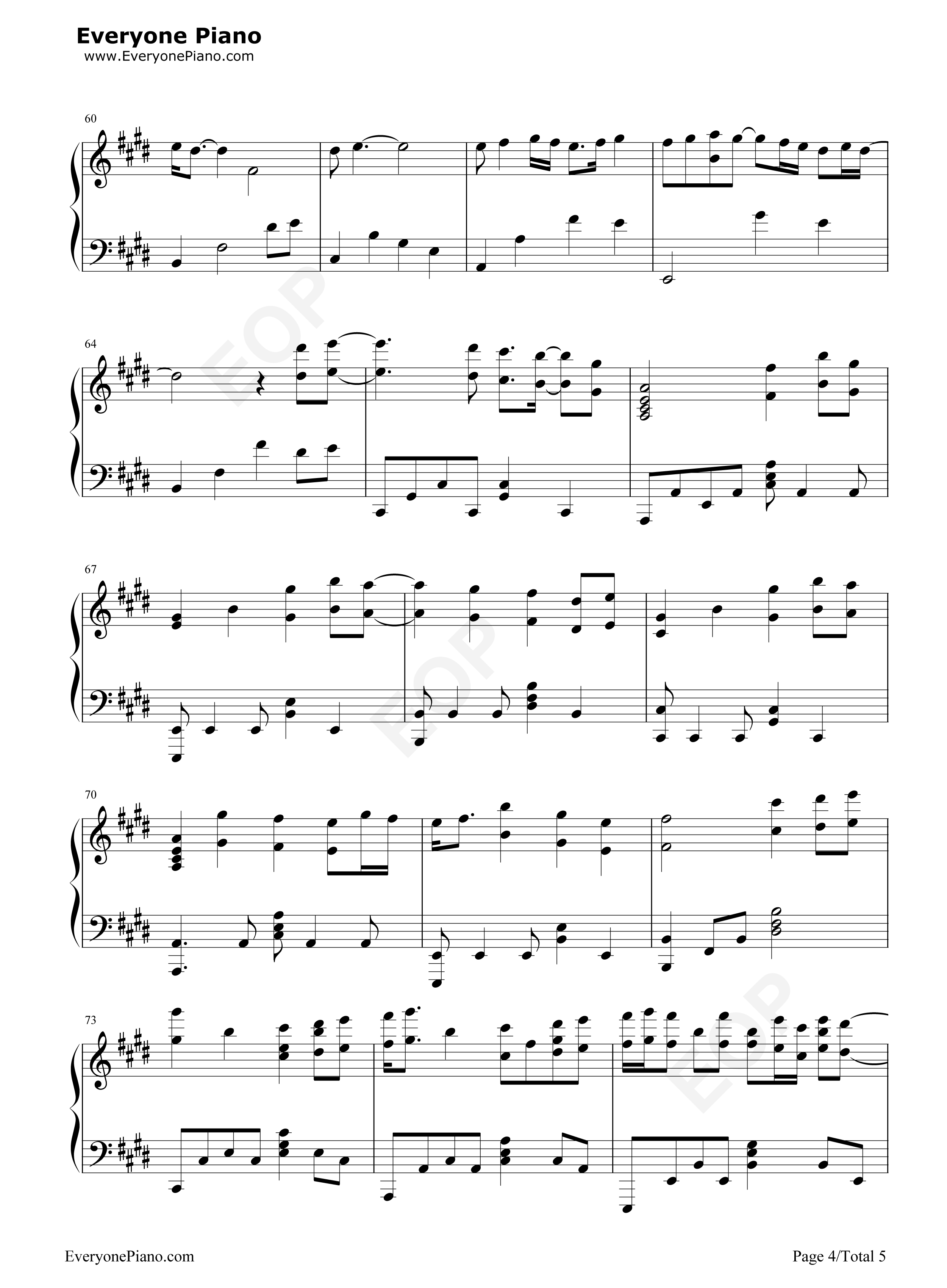 Can_We_Kiss_Forever钢琴谱_Kina_Adriana_Proenza