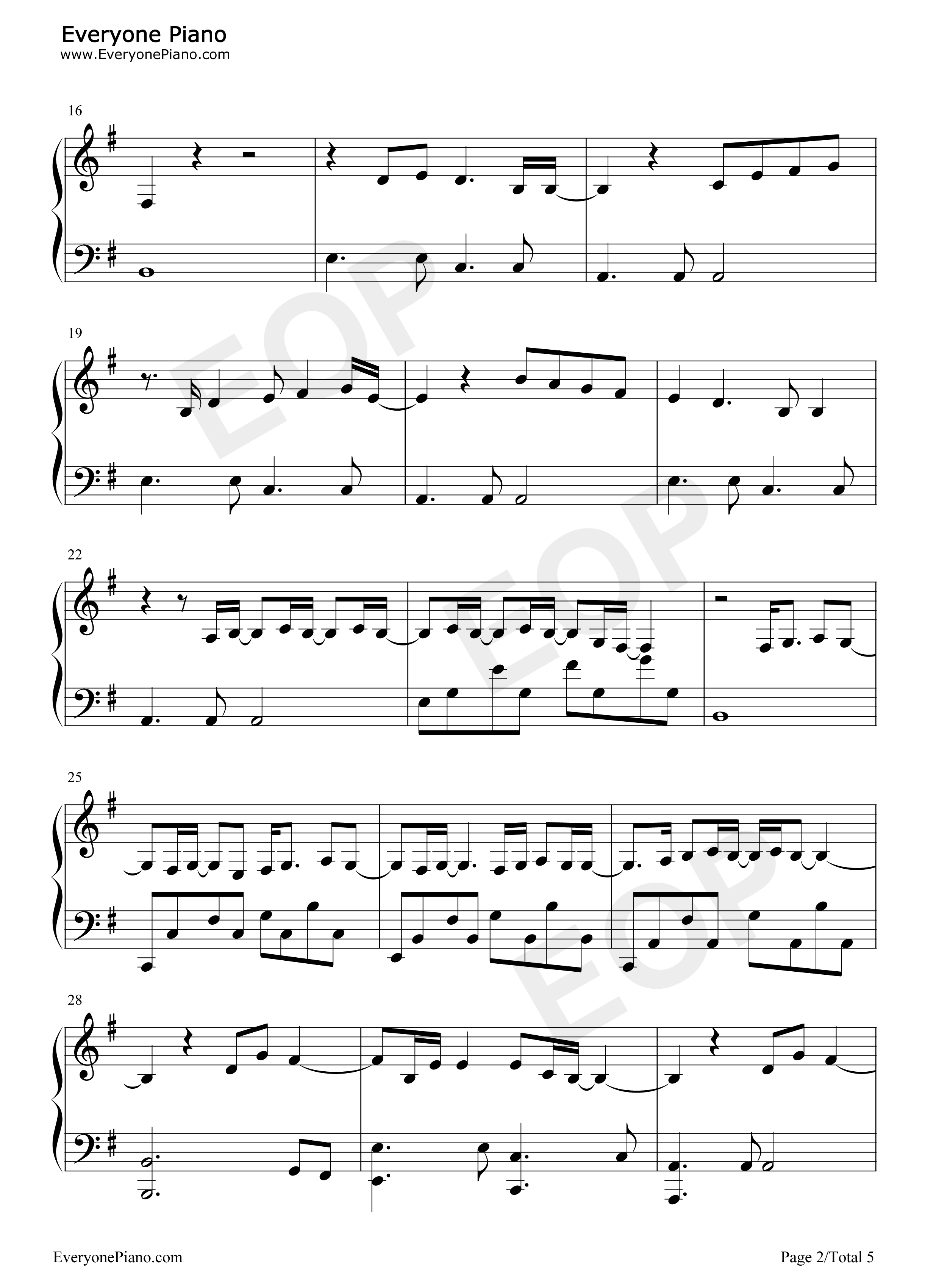 No_Time_to_Die钢琴谱_Billie_Eilish