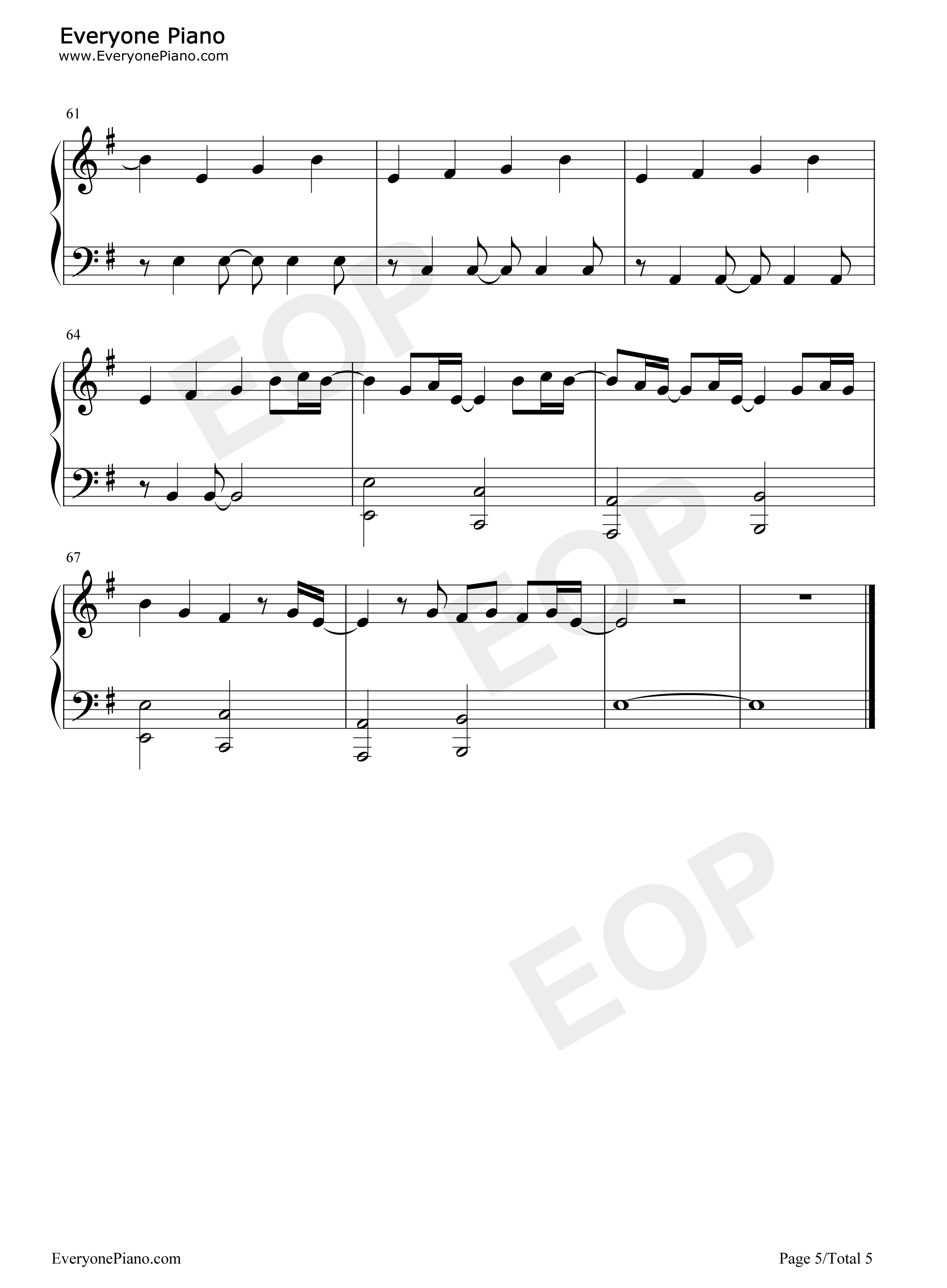 No_Time_to_Die钢琴谱_Billie_Eilish