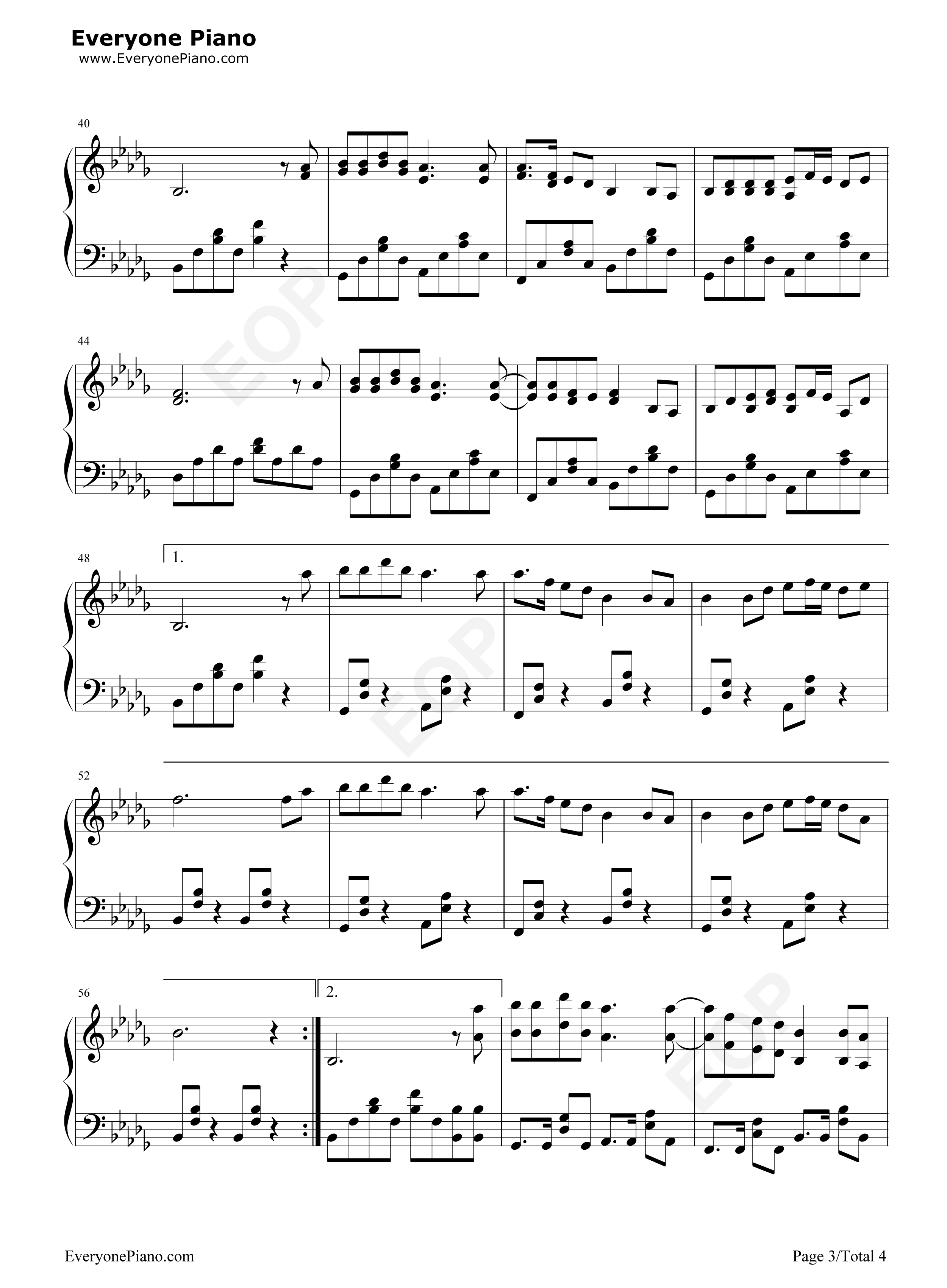 火红的萨日朗钢琴谱_要不要买菜