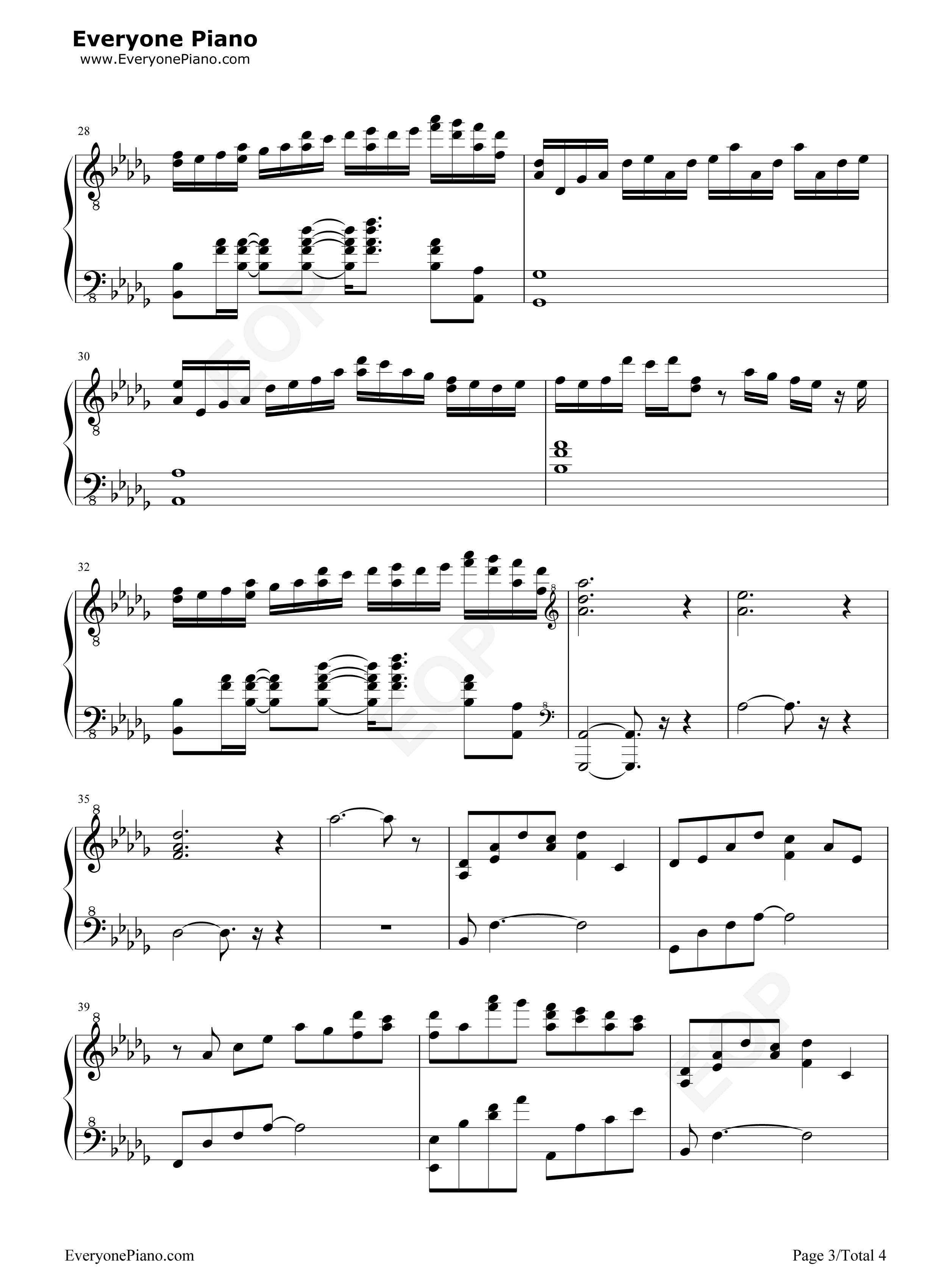 Nightfall钢琴谱_Rayark