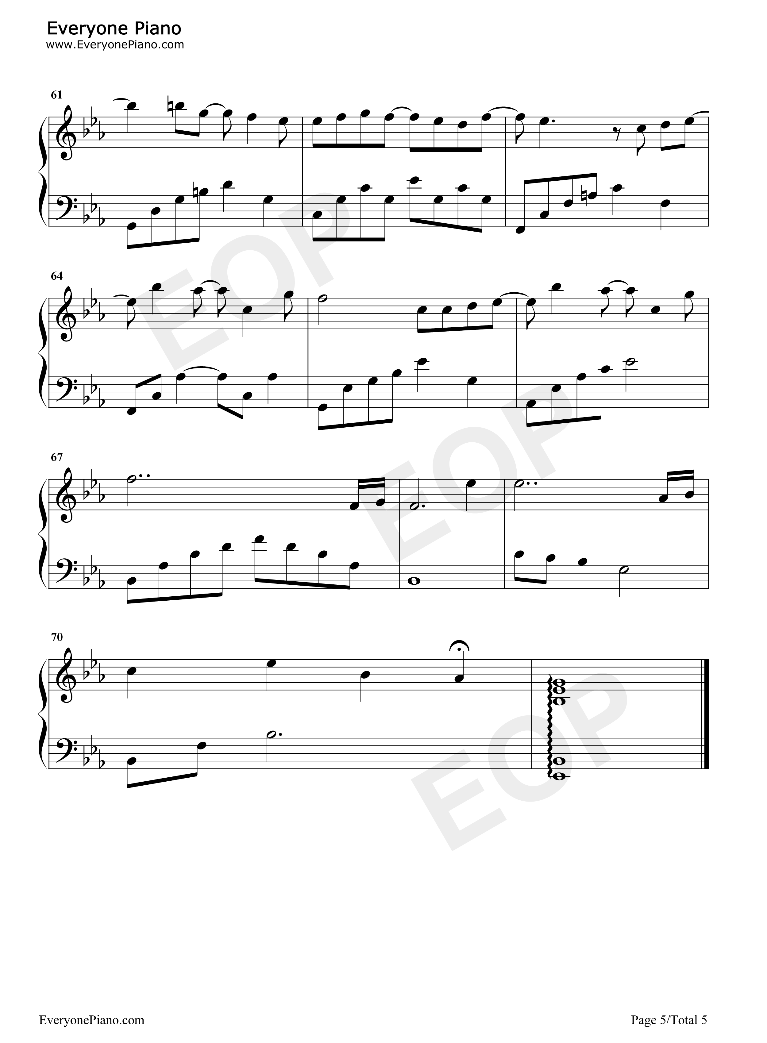 风的来信钢琴谱_金玟岐