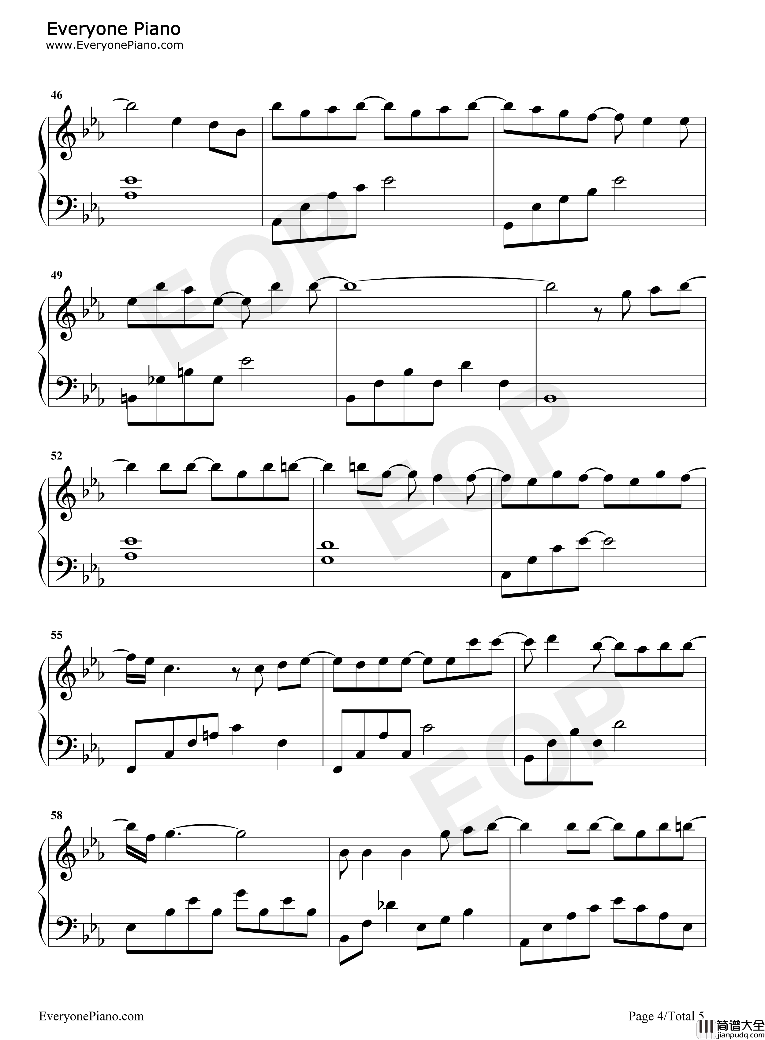 风的来信钢琴谱_金玟岐