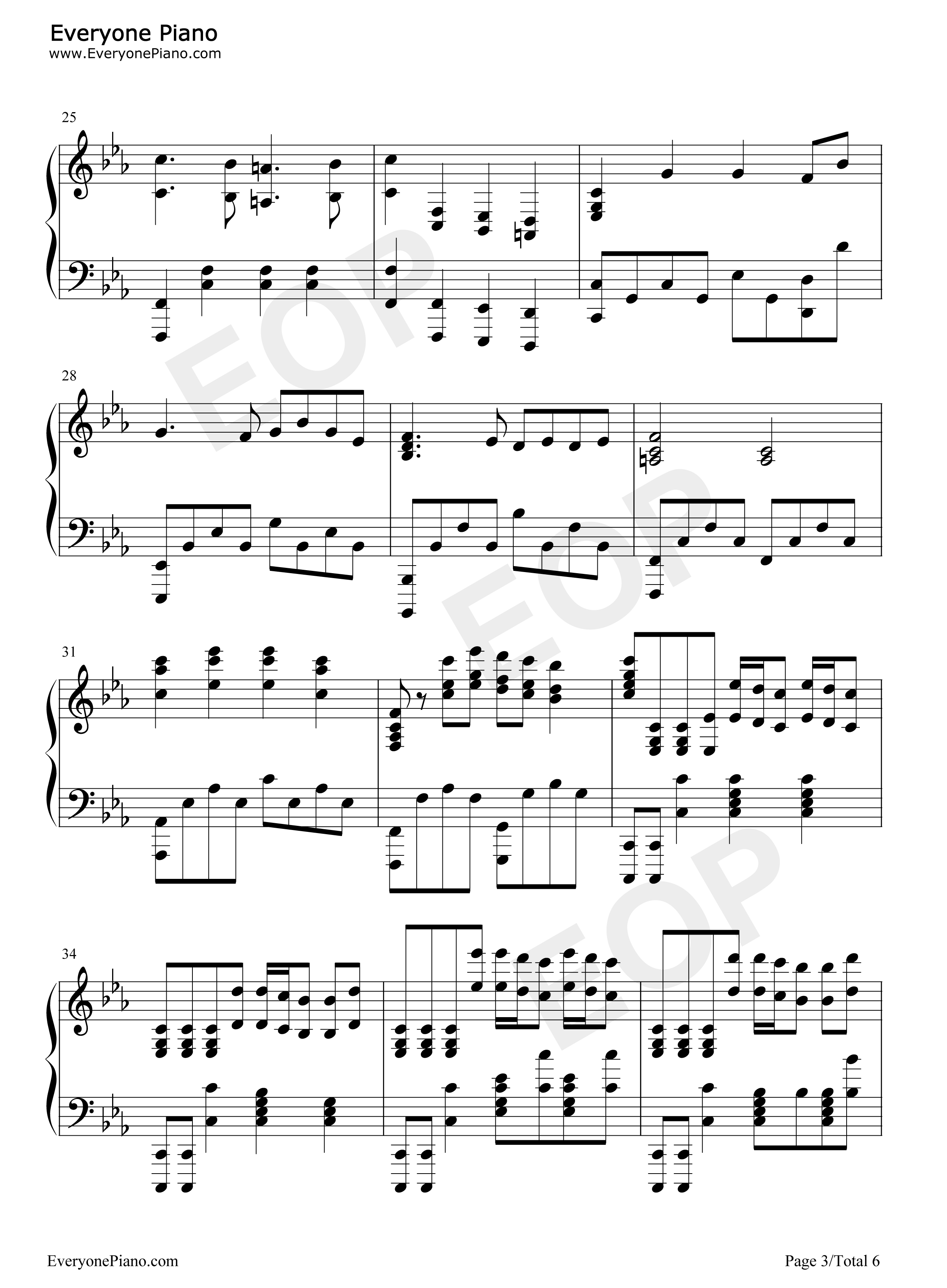 The_3rd_Anniversary钢琴谱_猎豹移动公司