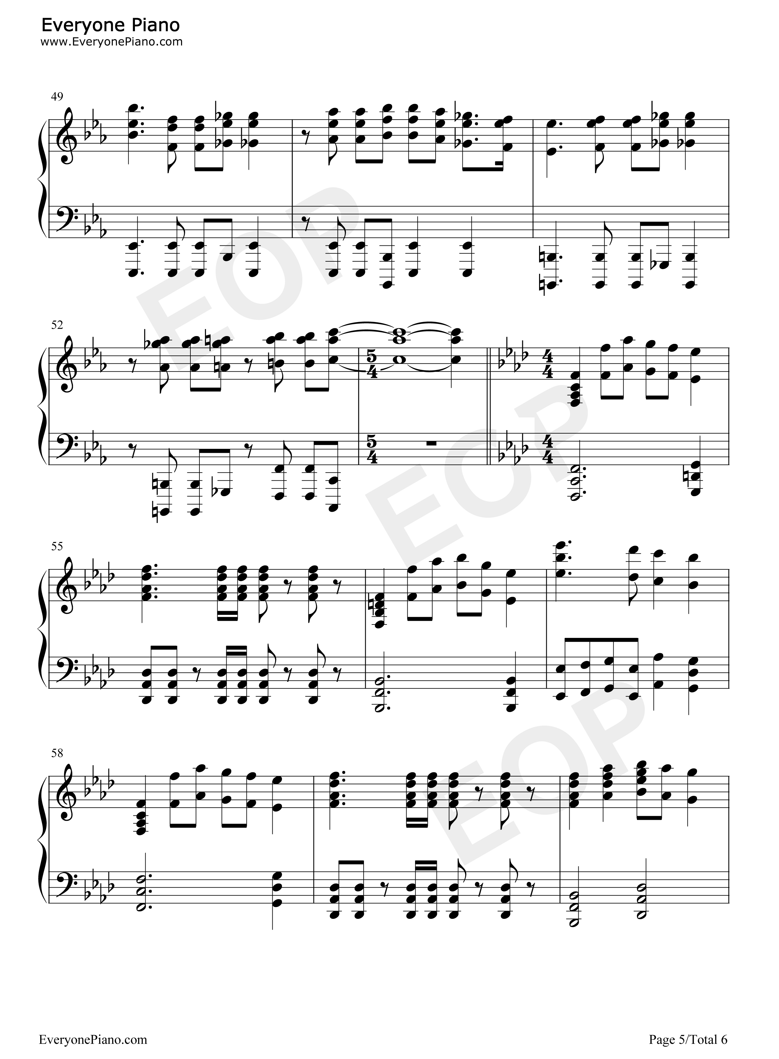 The_3rd_Anniversary钢琴谱_猎豹移动公司