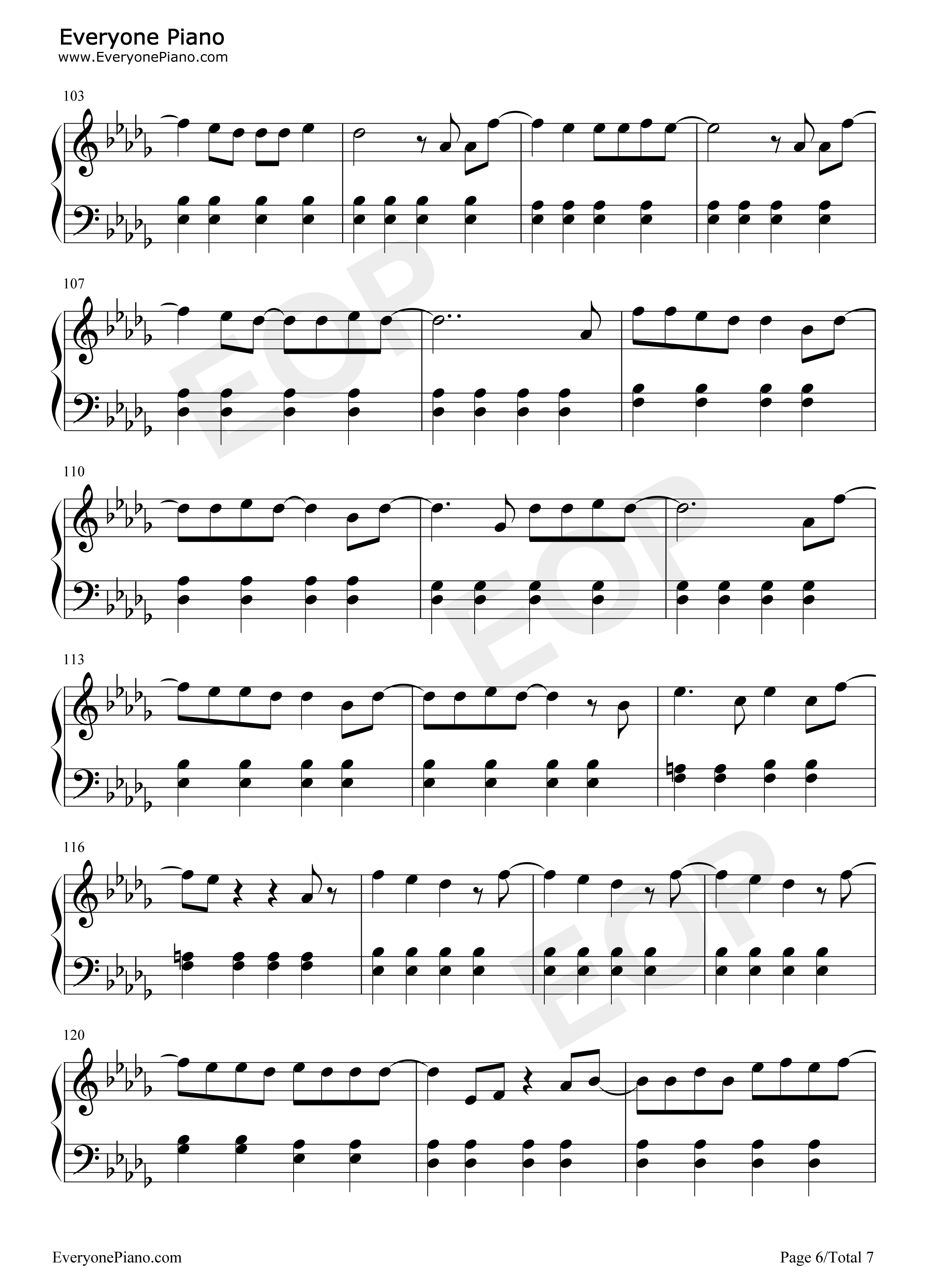 Im_Gonna_Love_Me_Again钢琴谱_Elton_John_Taron_Egerton