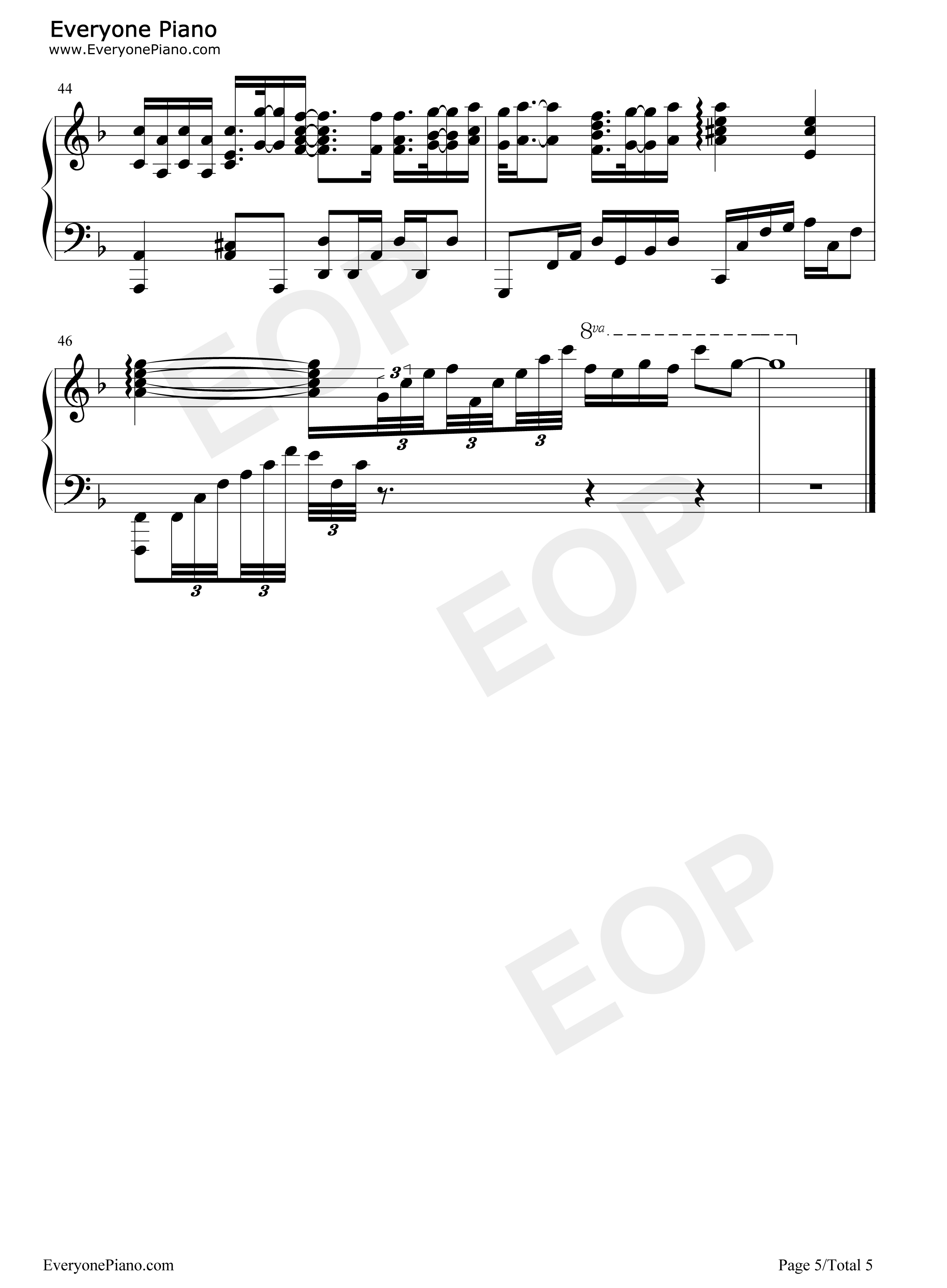 大眠钢琴谱_小乐哥_王心凌