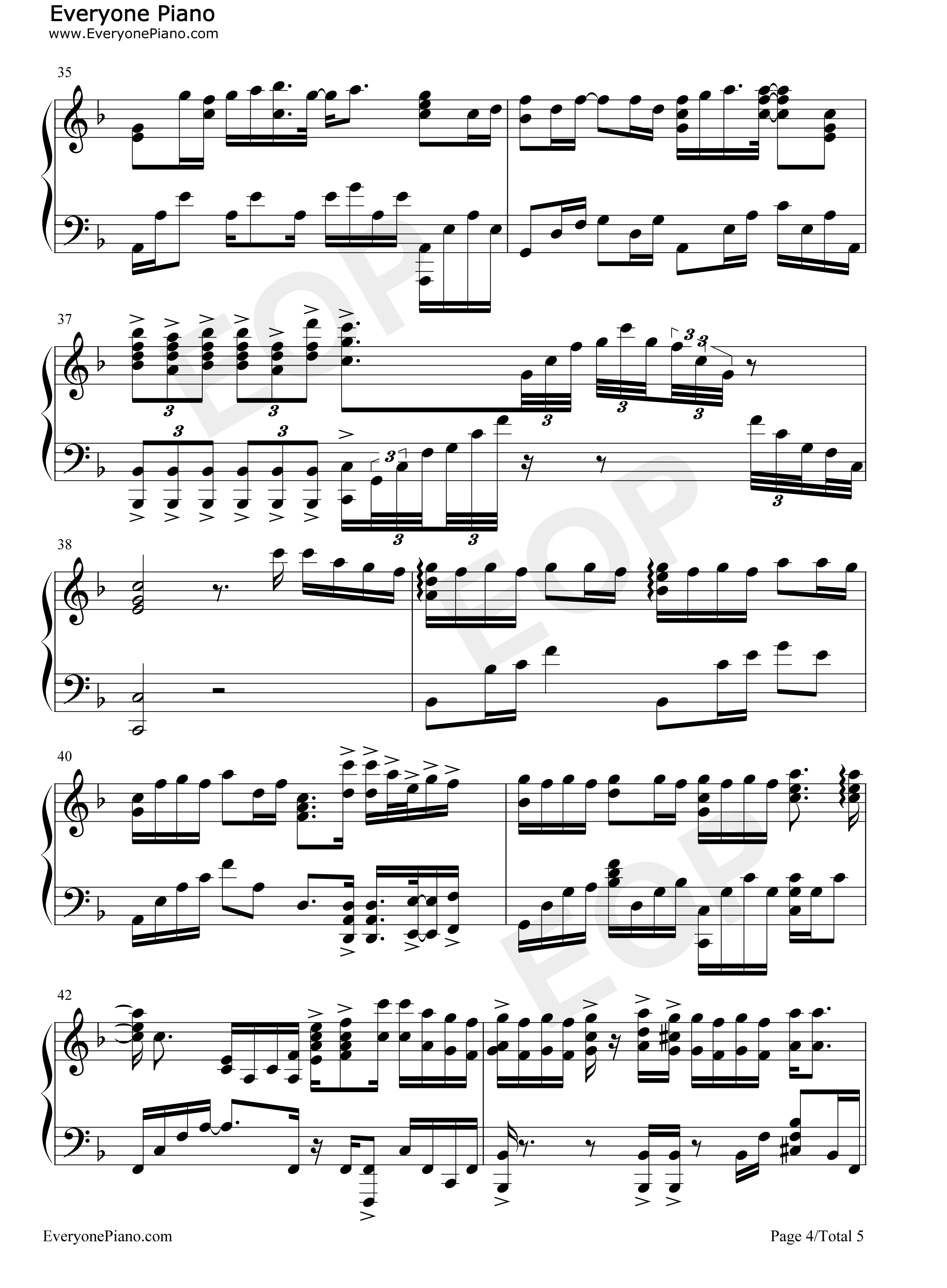 大眠钢琴谱_小乐哥_王心凌