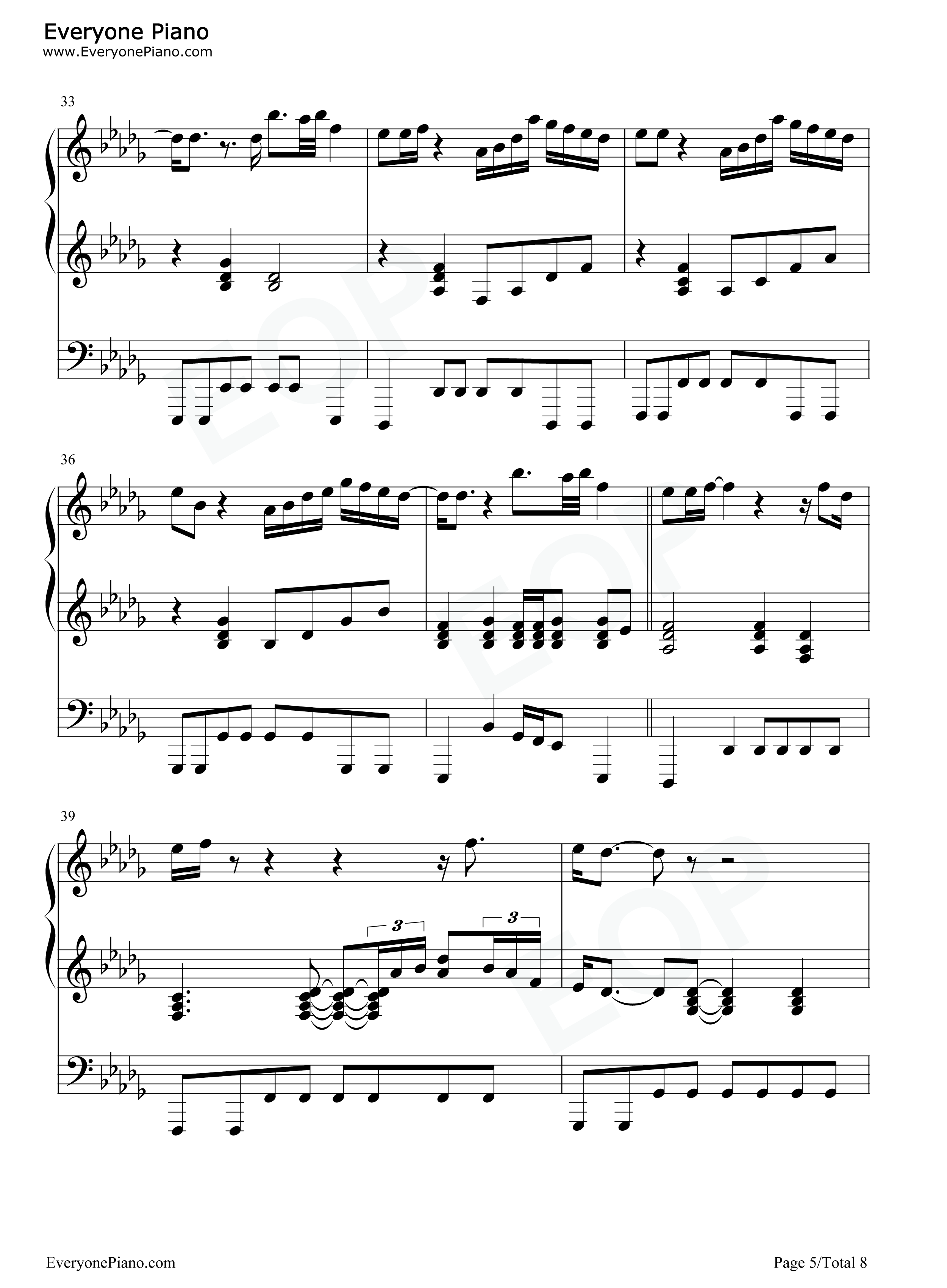 Speechless钢琴谱_Dan_+_Shay