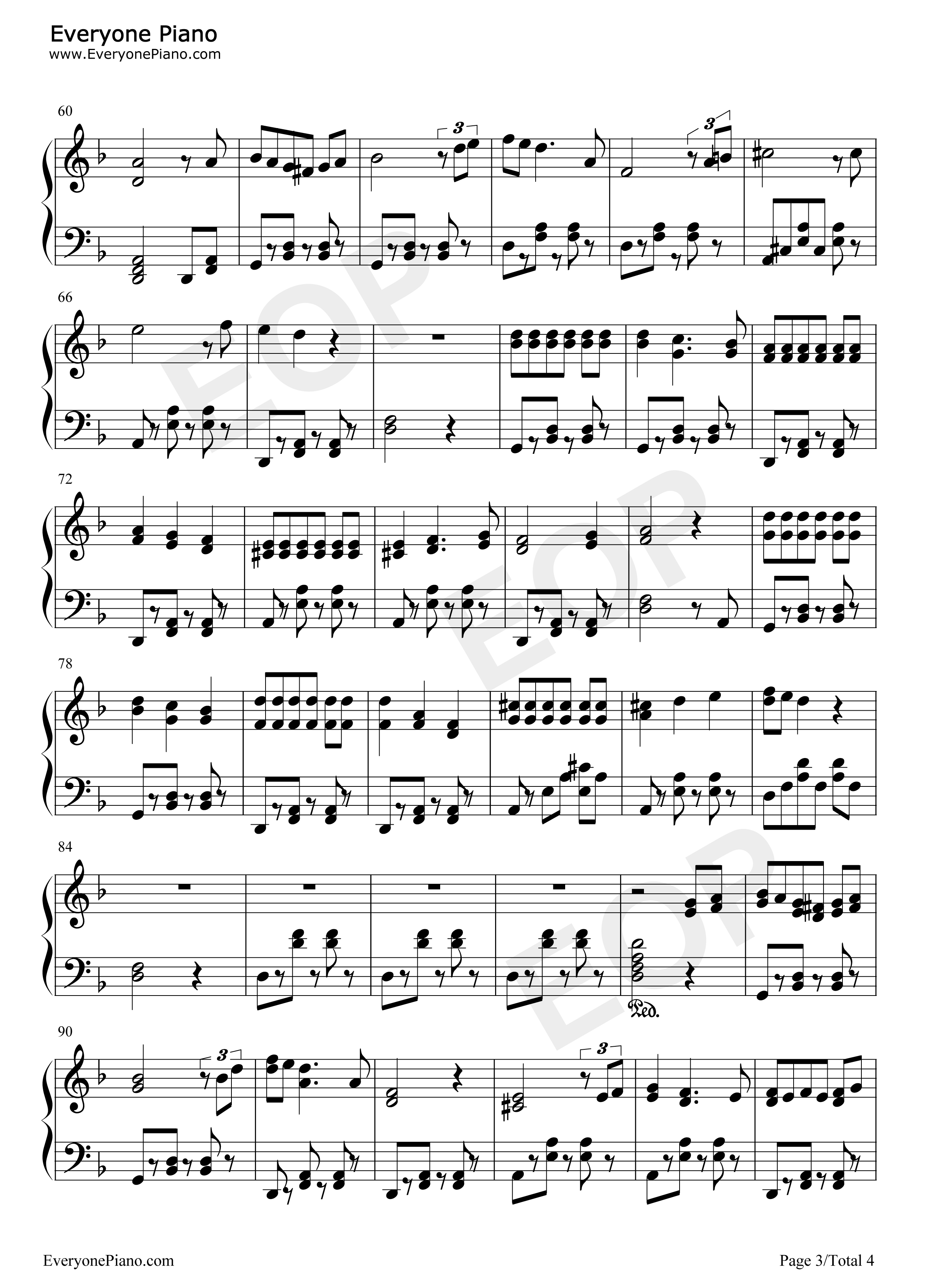 El_Sol_se_Recuesta钢琴谱_Edison