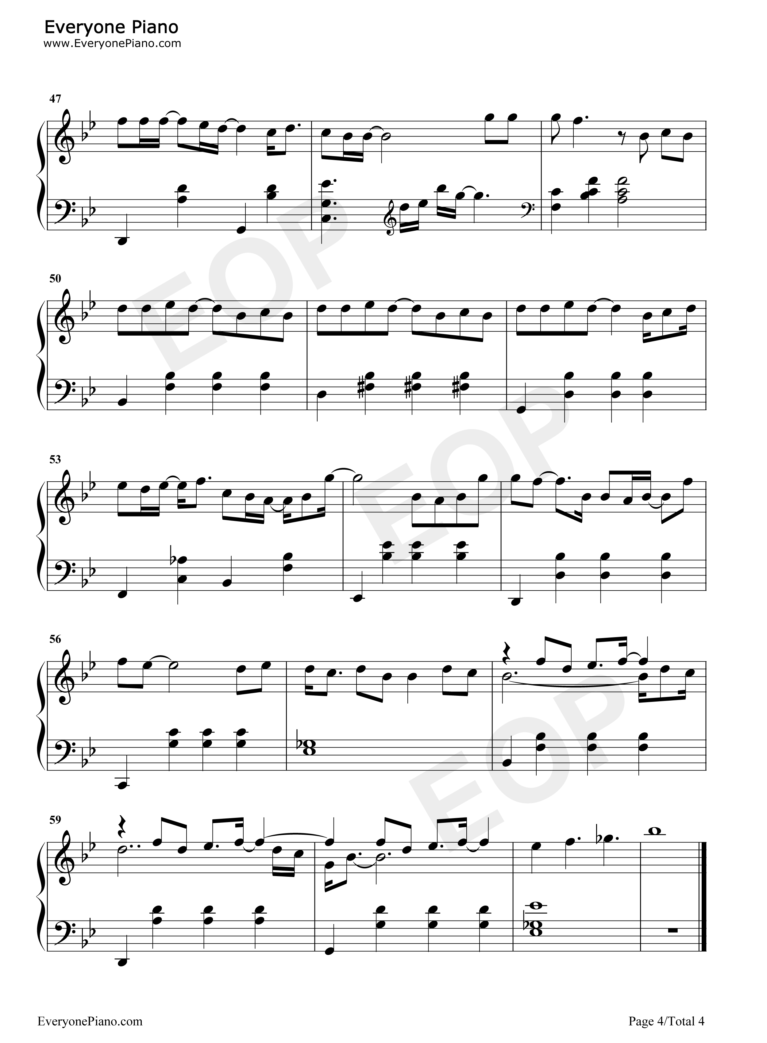 看见你的声音钢琴谱_陈零九