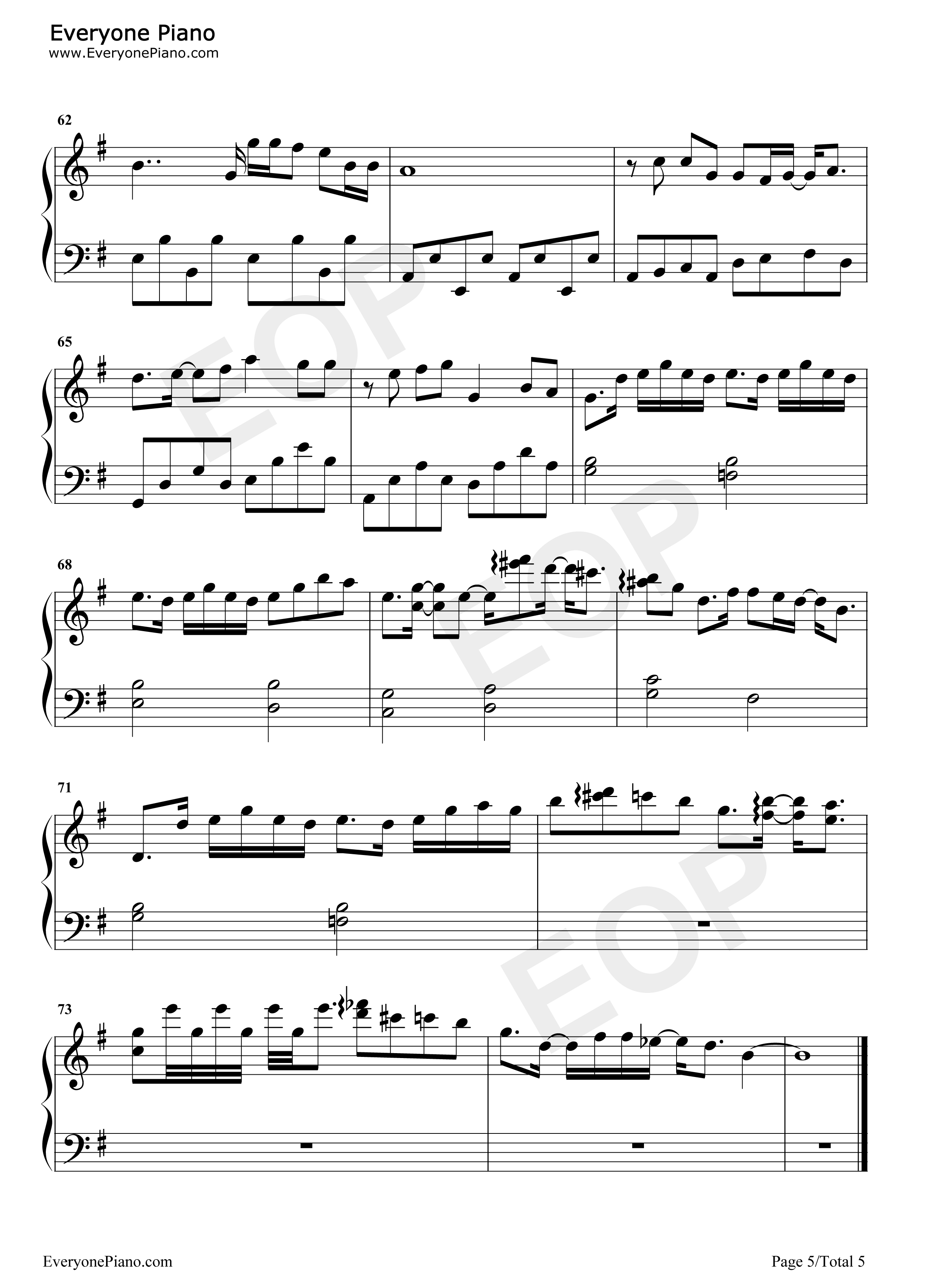 一天钢琴谱_黄宣