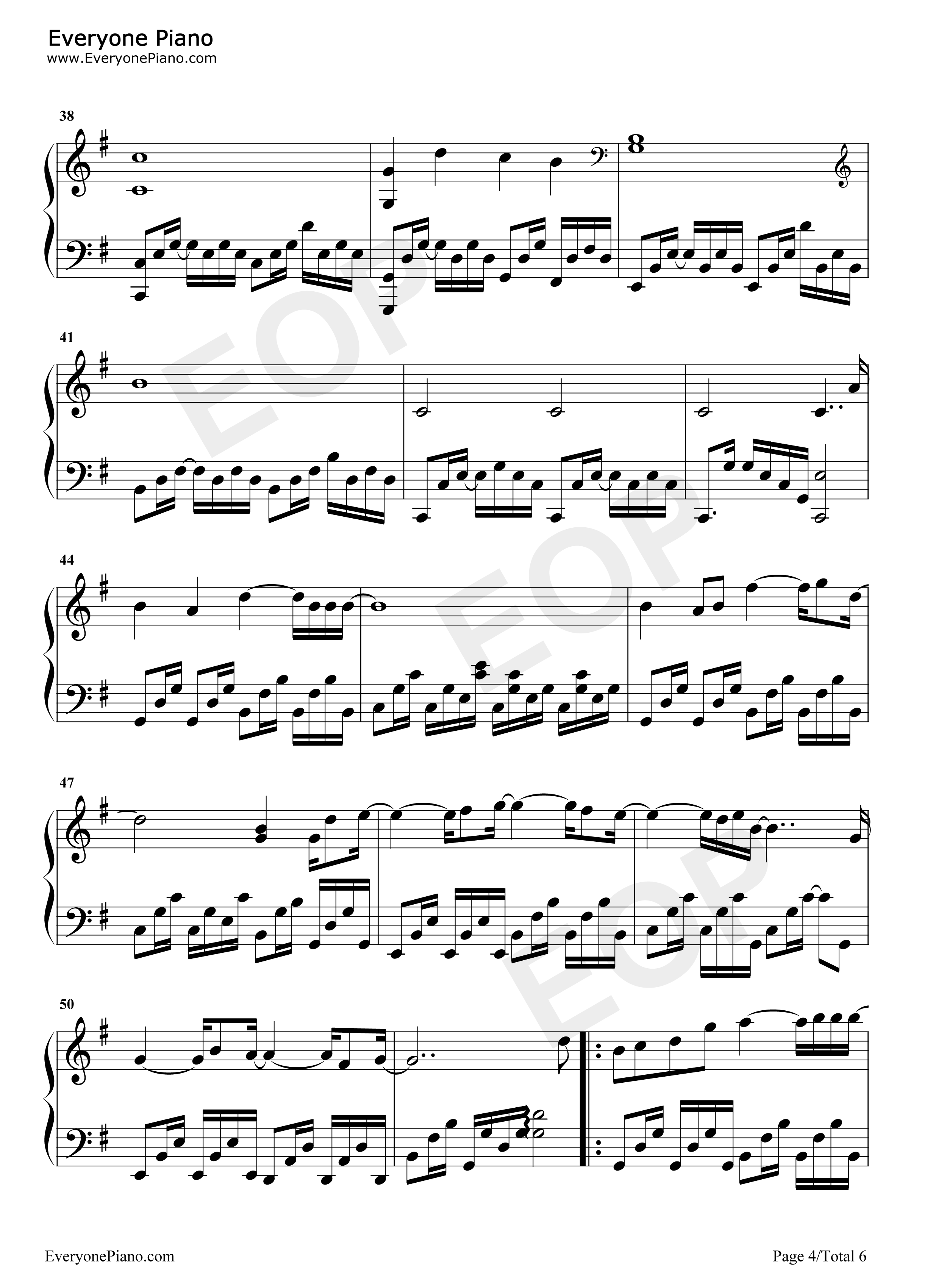 Someday_or_One_Day钢琴谱_孙盛希