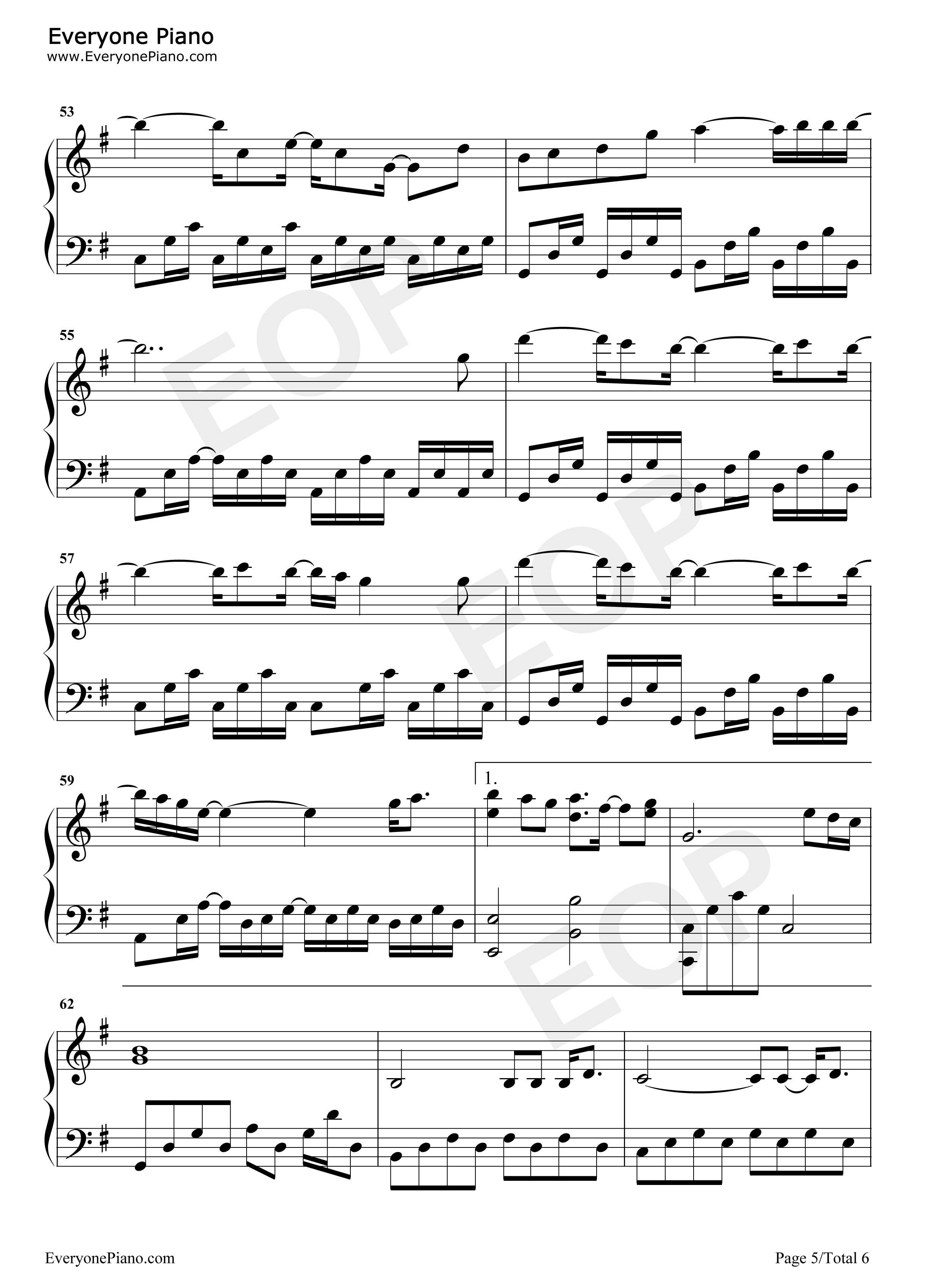 Someday_or_One_Day钢琴谱_孙盛希