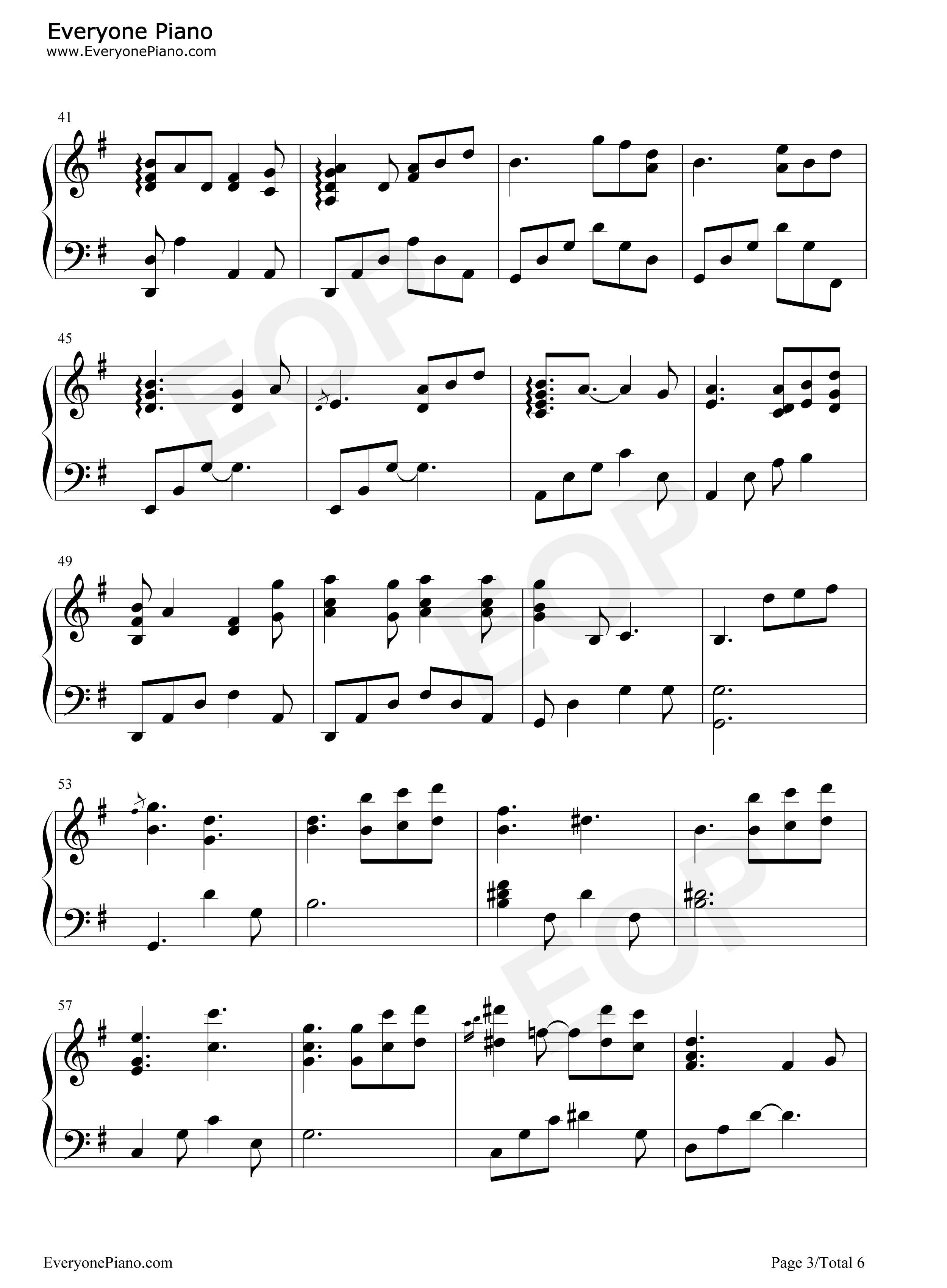 朋友请听好钢琴谱_何炅_谢娜_易烊千玺