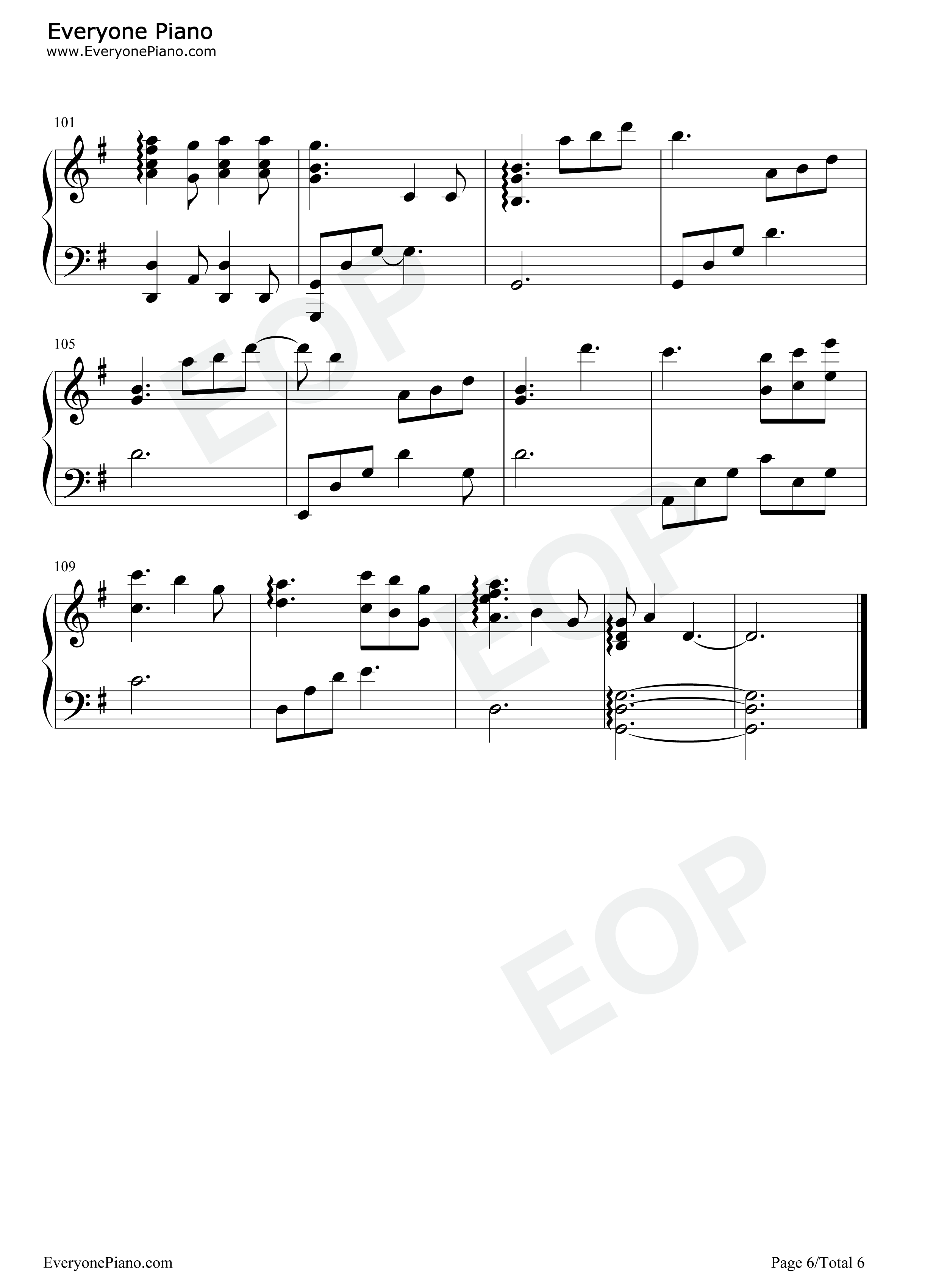 朋友请听好钢琴谱_何炅_谢娜_易烊千玺