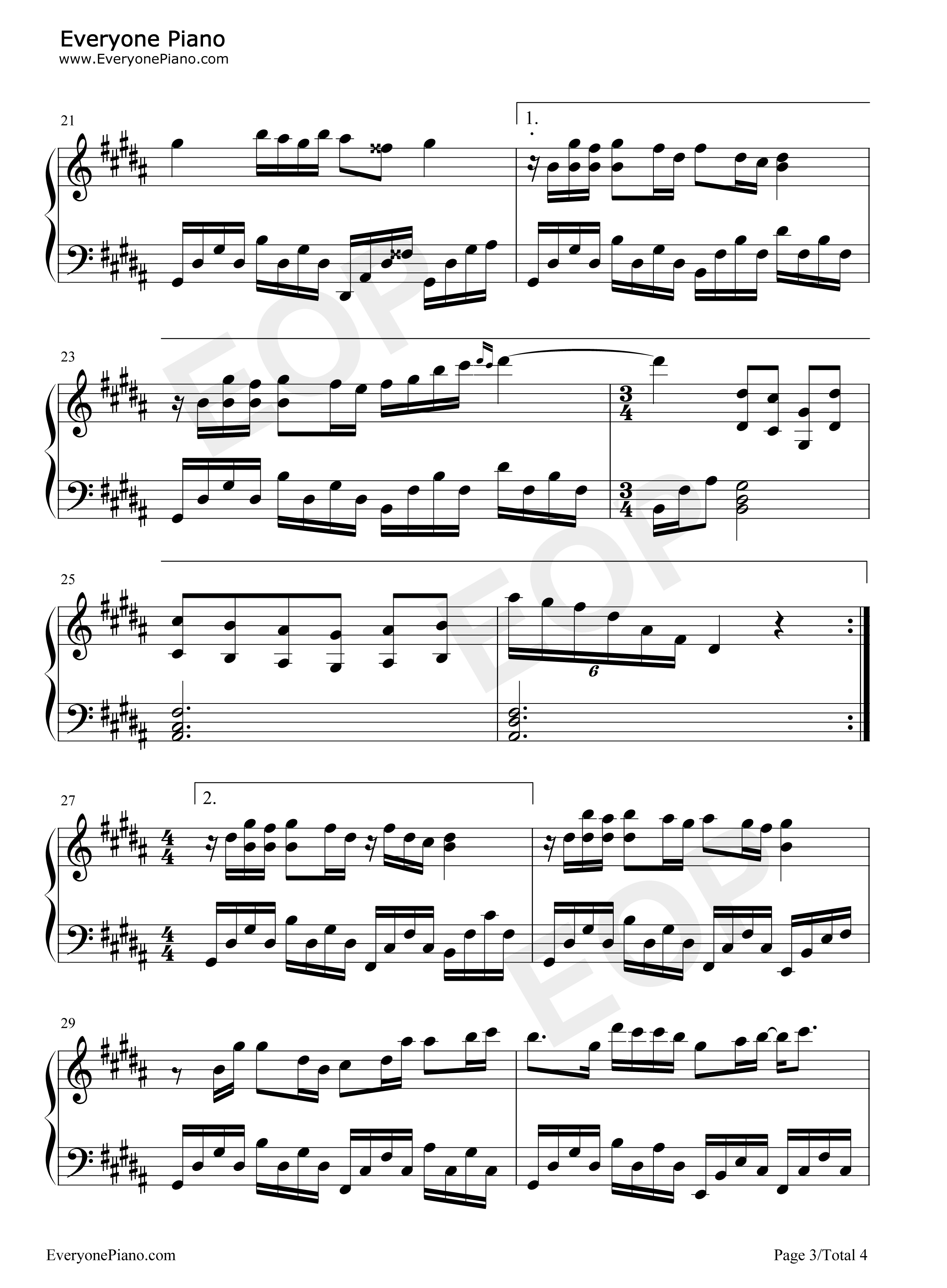 云边钢琴谱_张紫宁_火箭少女101