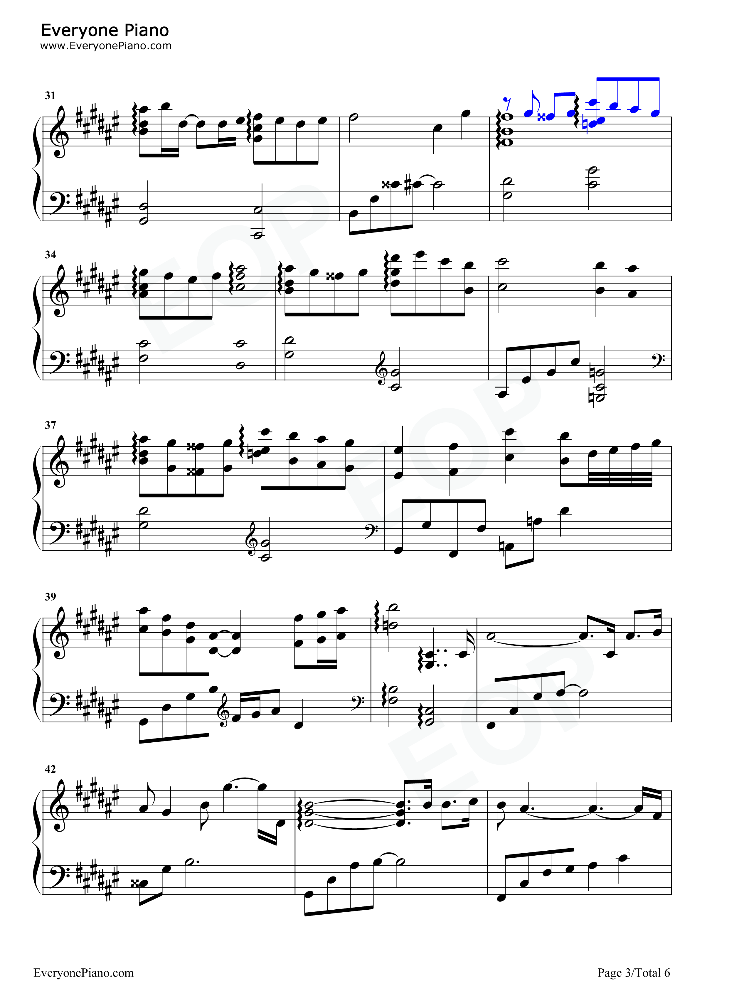 愿得一心人钢琴谱_周深