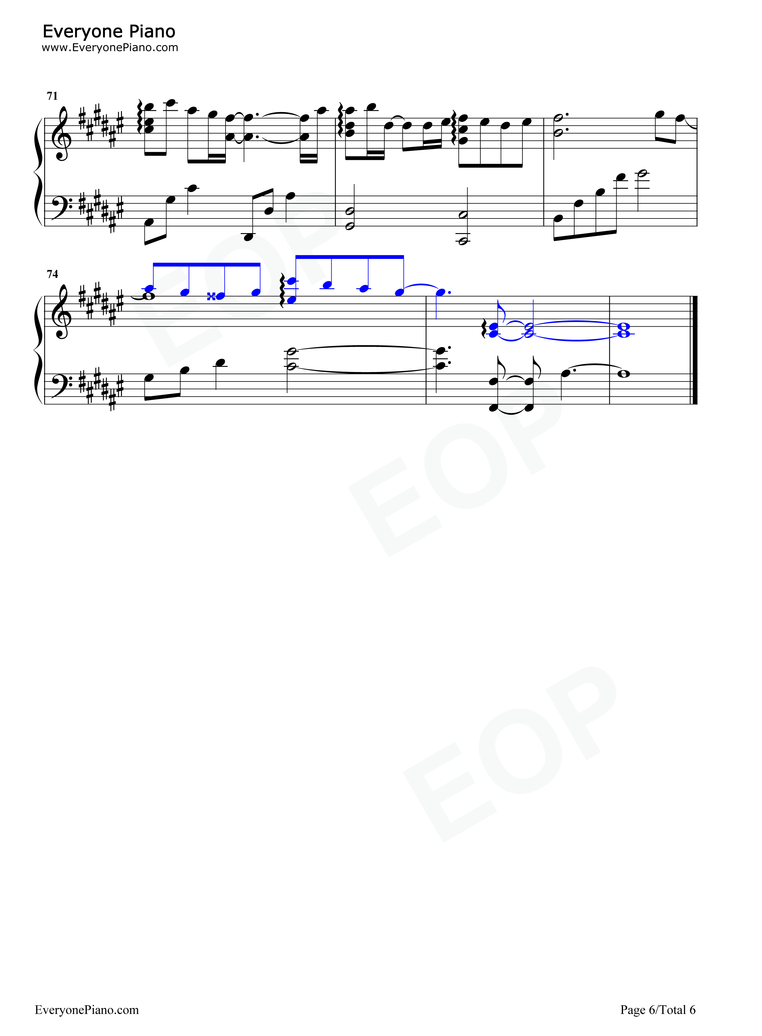 愿得一心人钢琴谱_周深