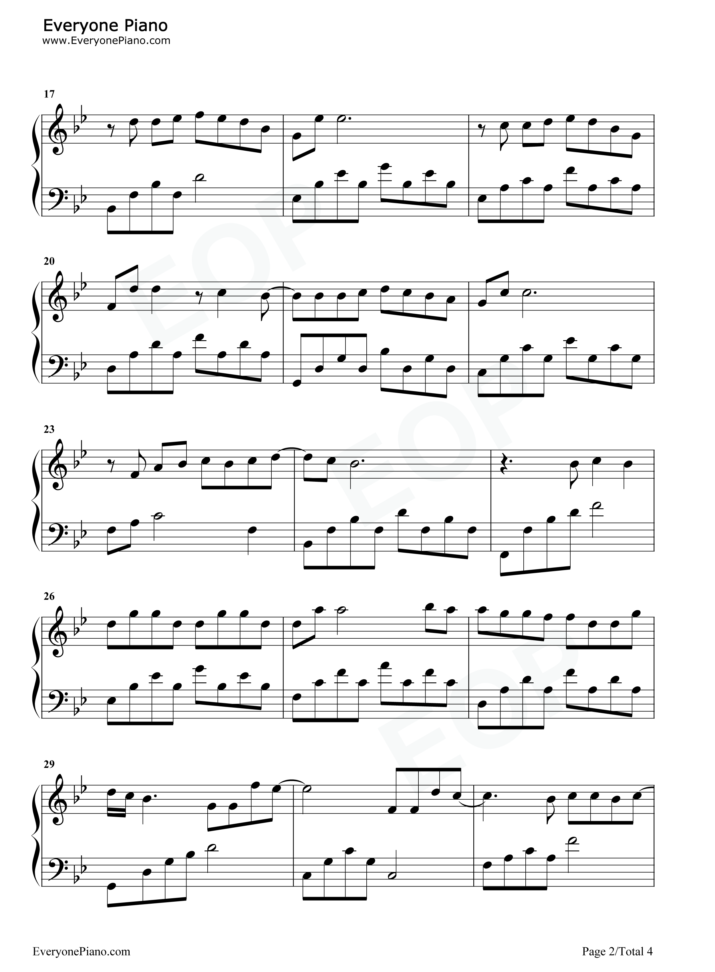 永不失联的爱钢琴谱_周兴哲