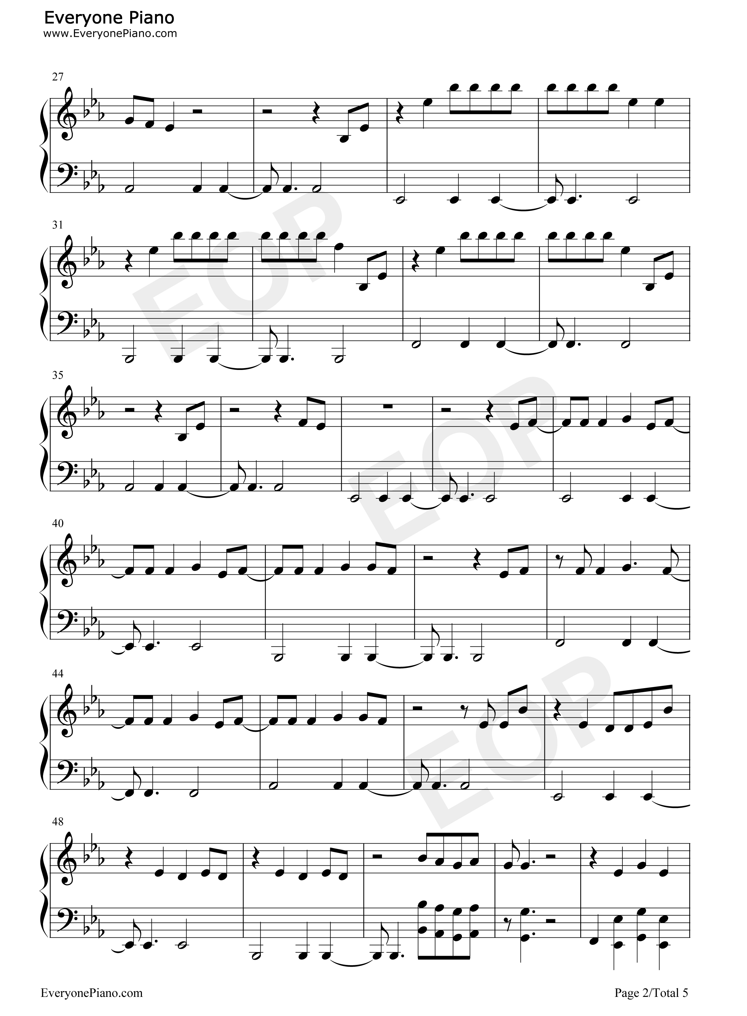 Only_the_Young钢琴谱_Taylor_Swift