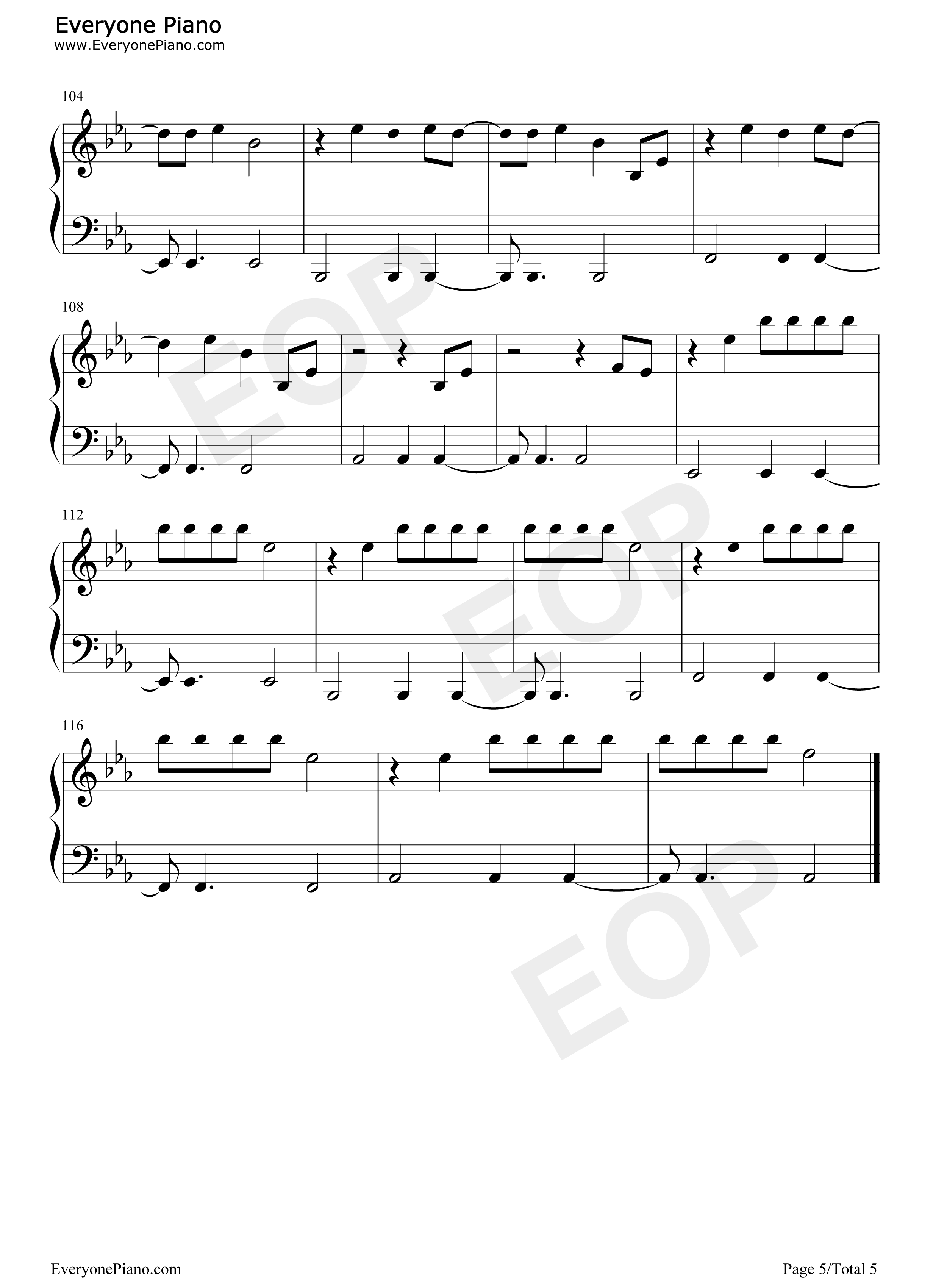 Only_the_Young钢琴谱_Taylor_Swift