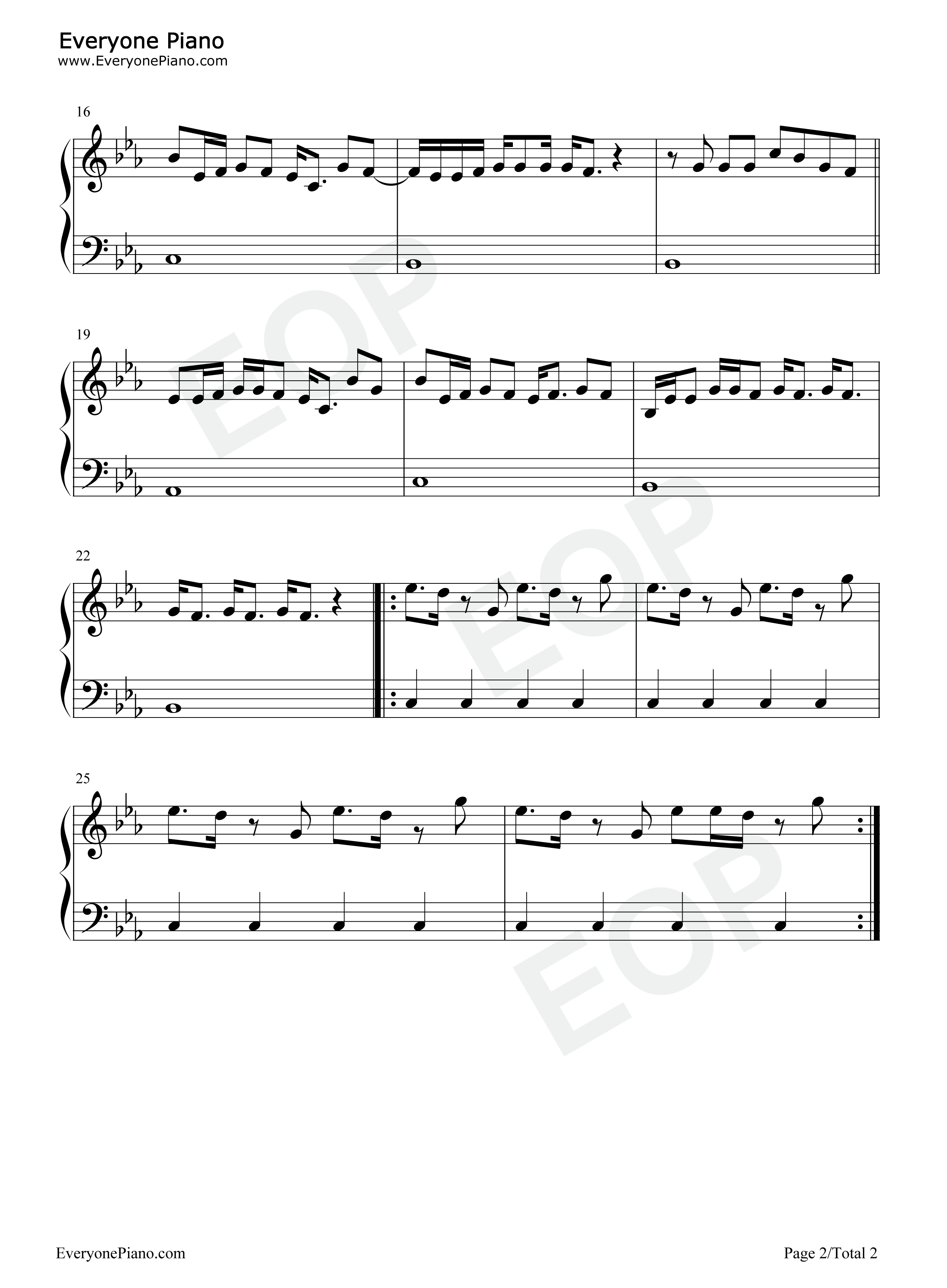 Ritmo_Bad_Boys_for_Life钢琴谱_Black_Eyed_Peas_J_Balvin