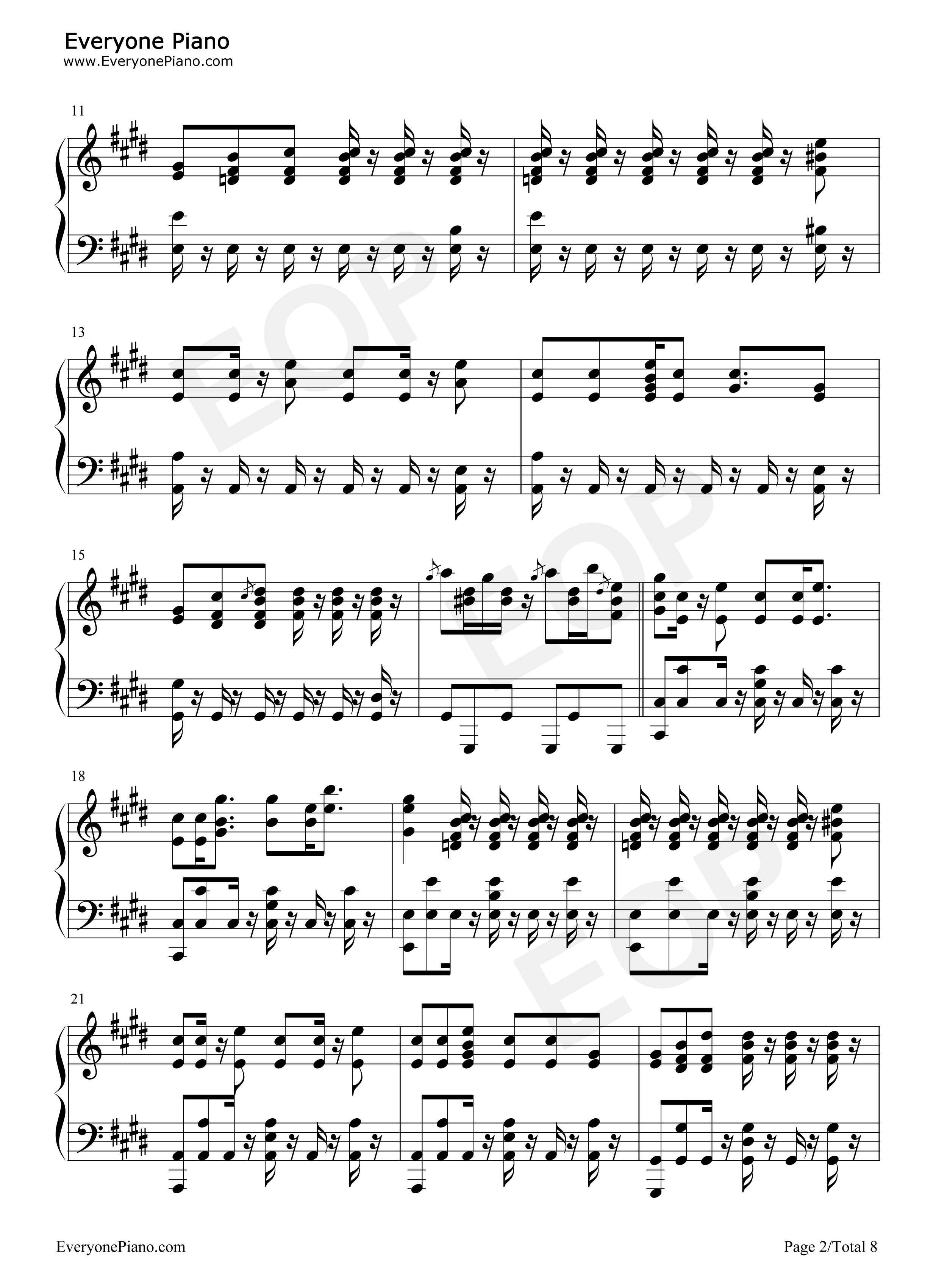 Good_Thing钢琴谱_Zedd_Kehlani