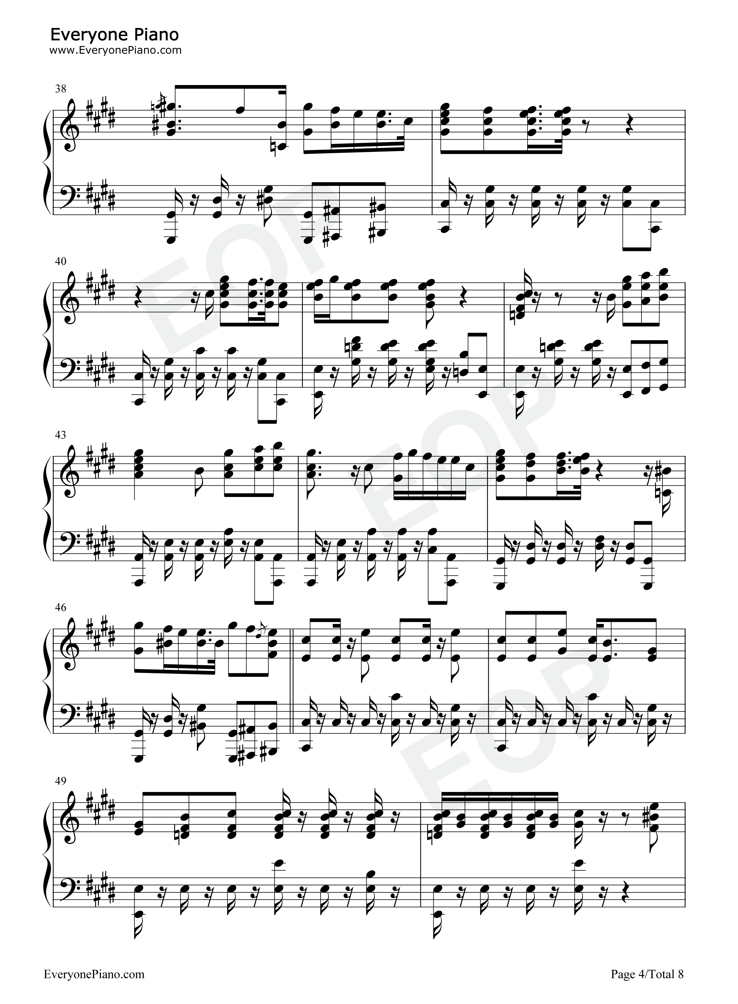 Good_Thing钢琴谱_Zedd_Kehlani