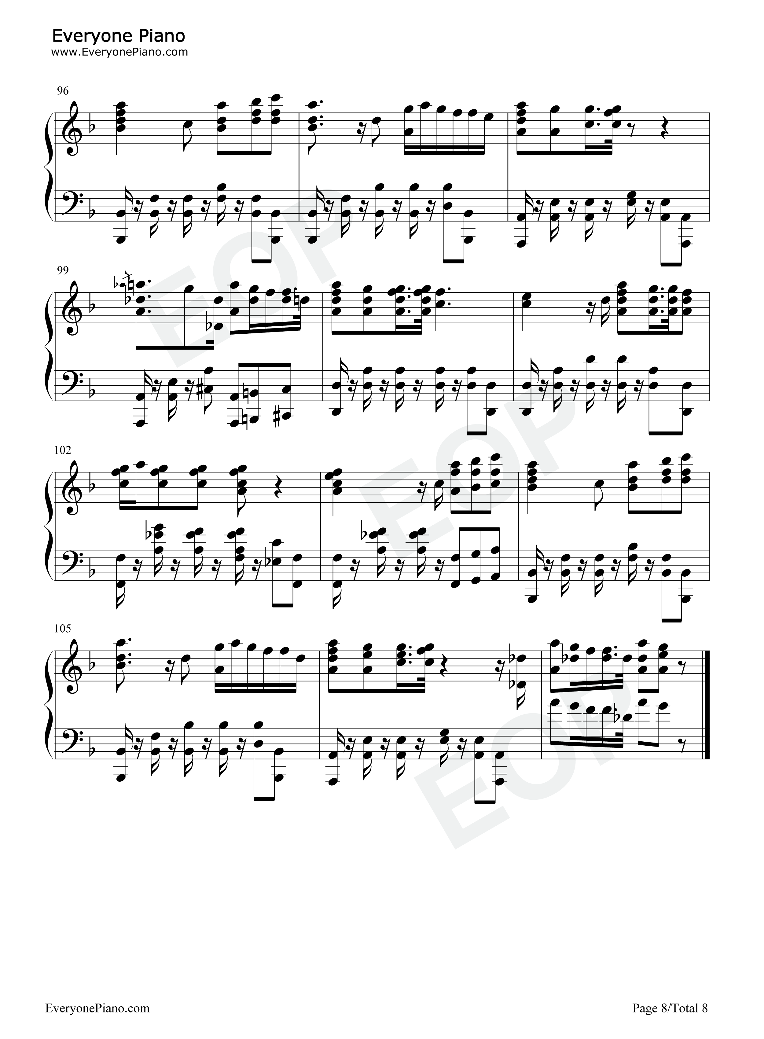 Good_Thing钢琴谱_Zedd_Kehlani