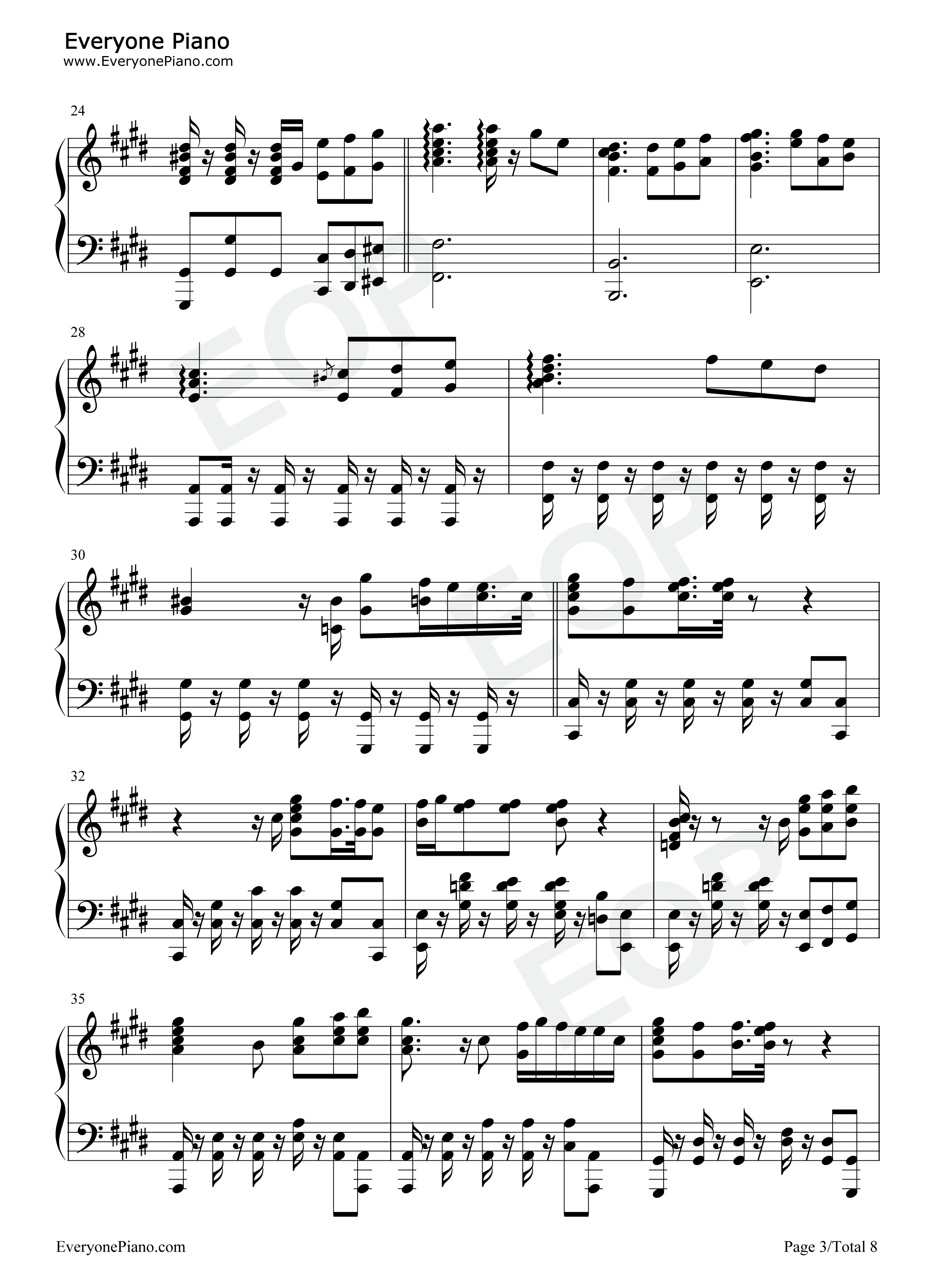 Good_Thing钢琴谱_Zedd_Kehlani