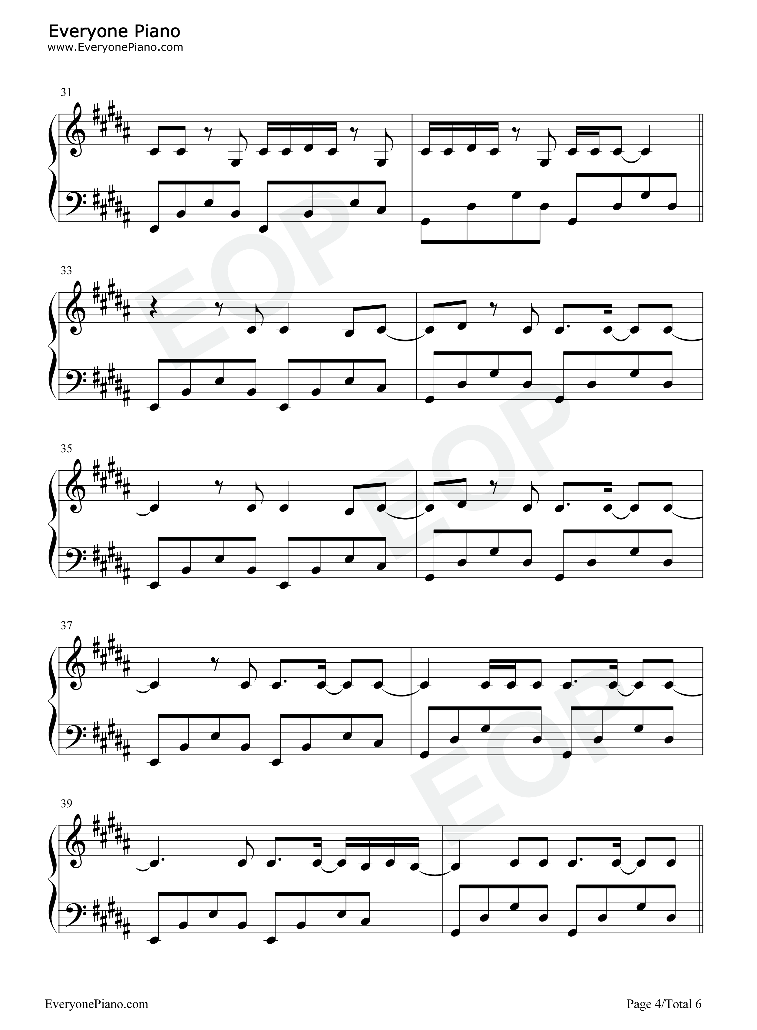 Legends钢琴谱_Juice_Wrld