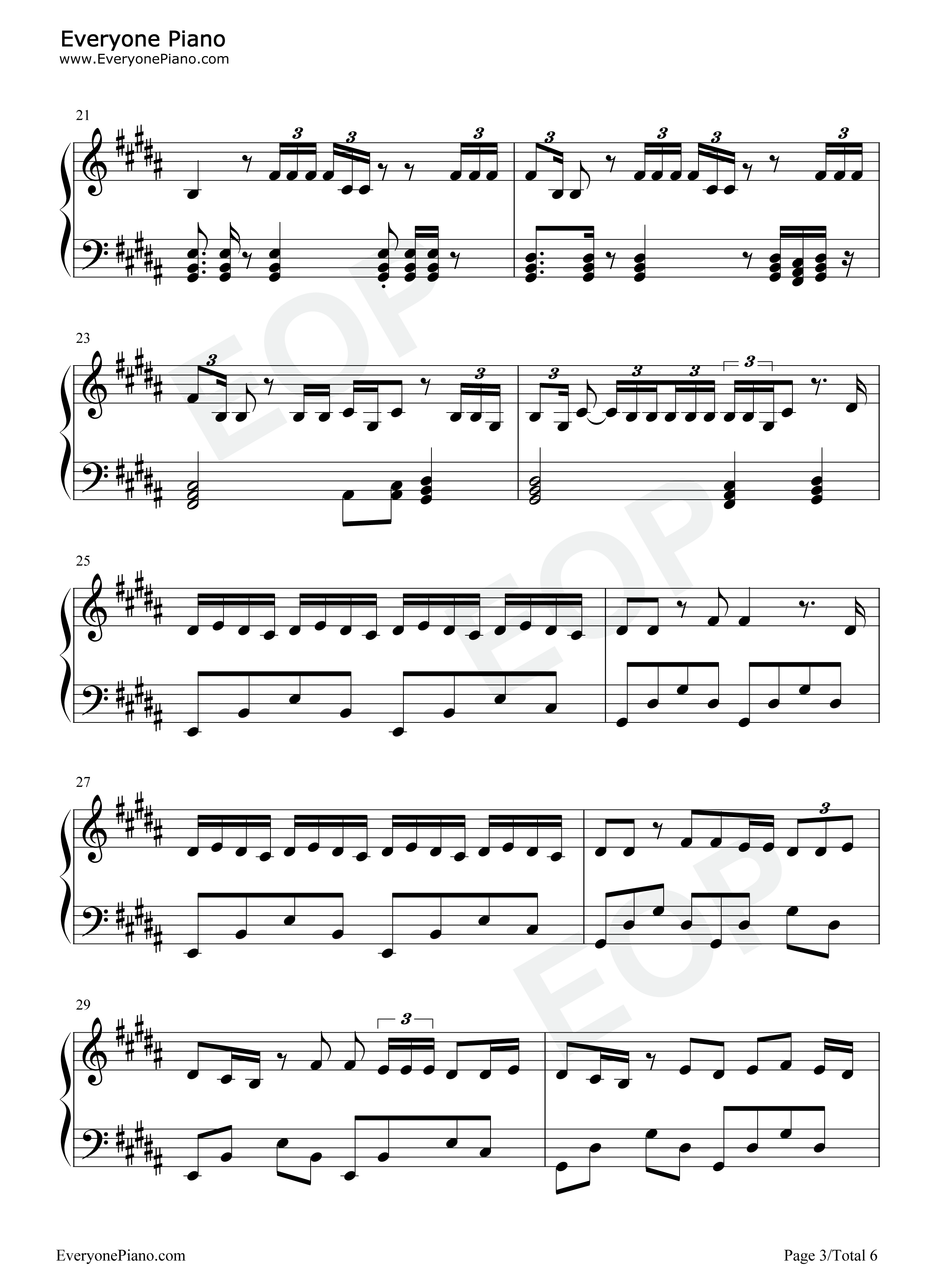 Legends钢琴谱_Juice_Wrld