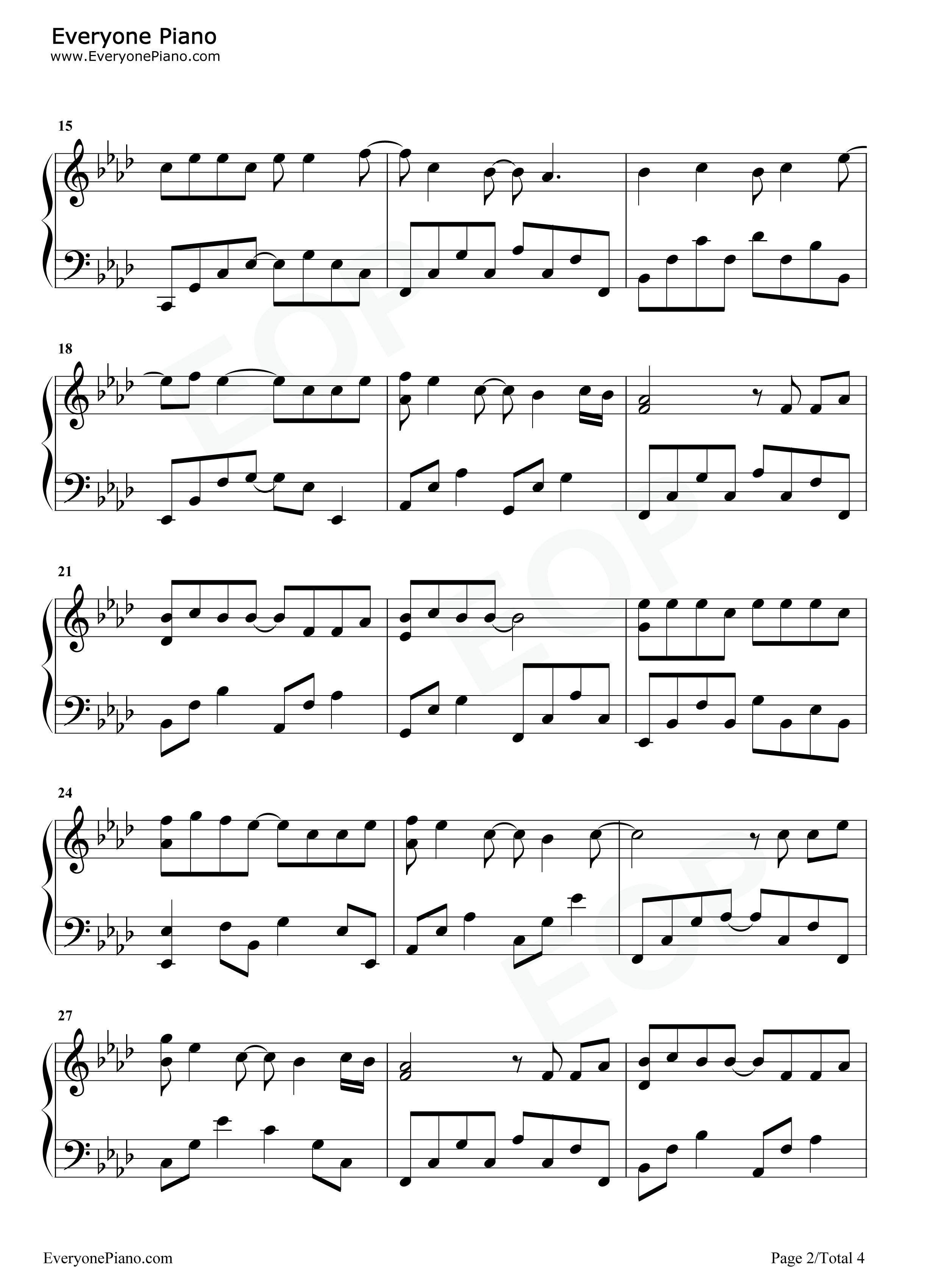 Last_Dance钢琴谱_伍佰