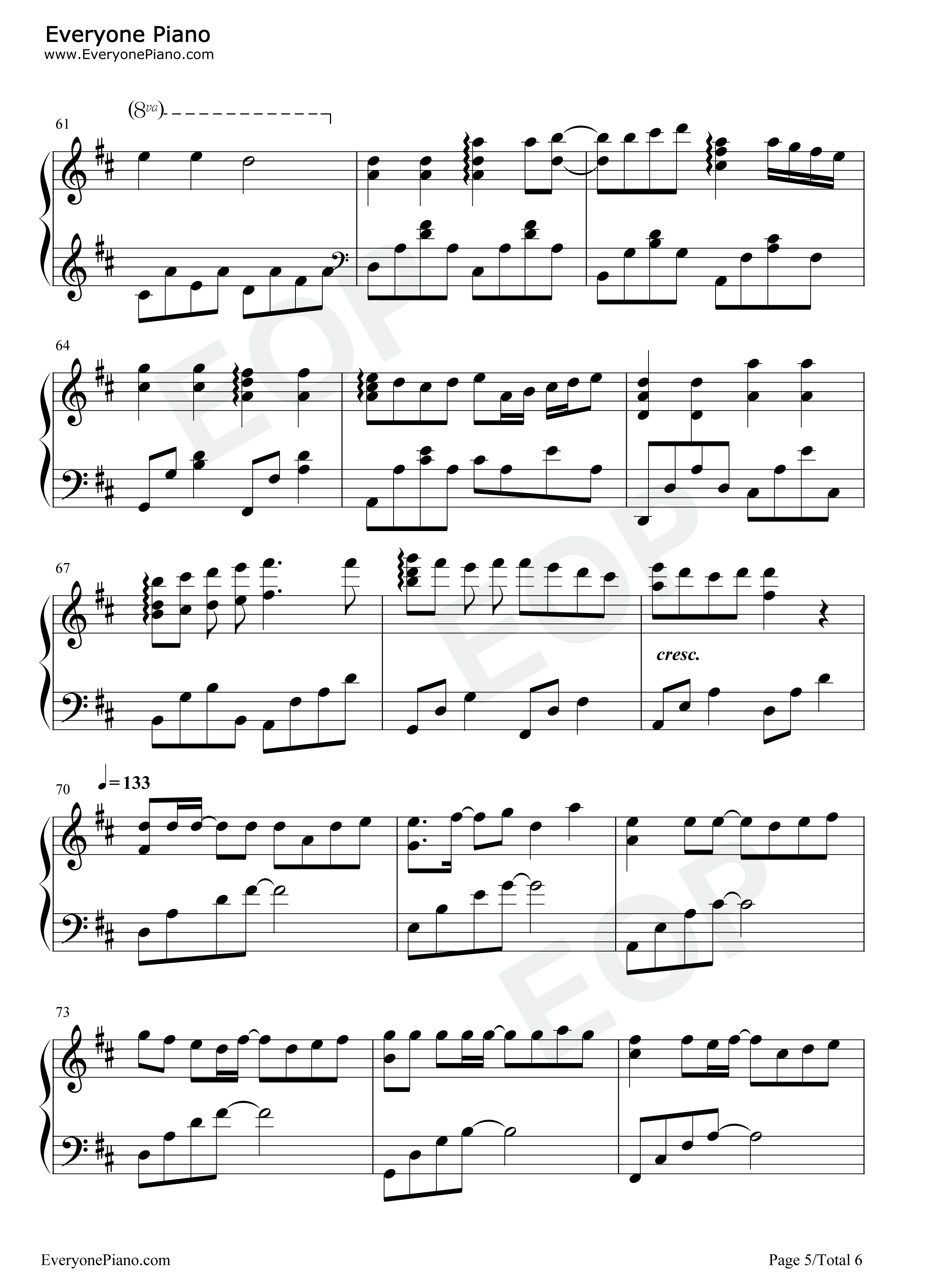 20钢琴谱_初学者_