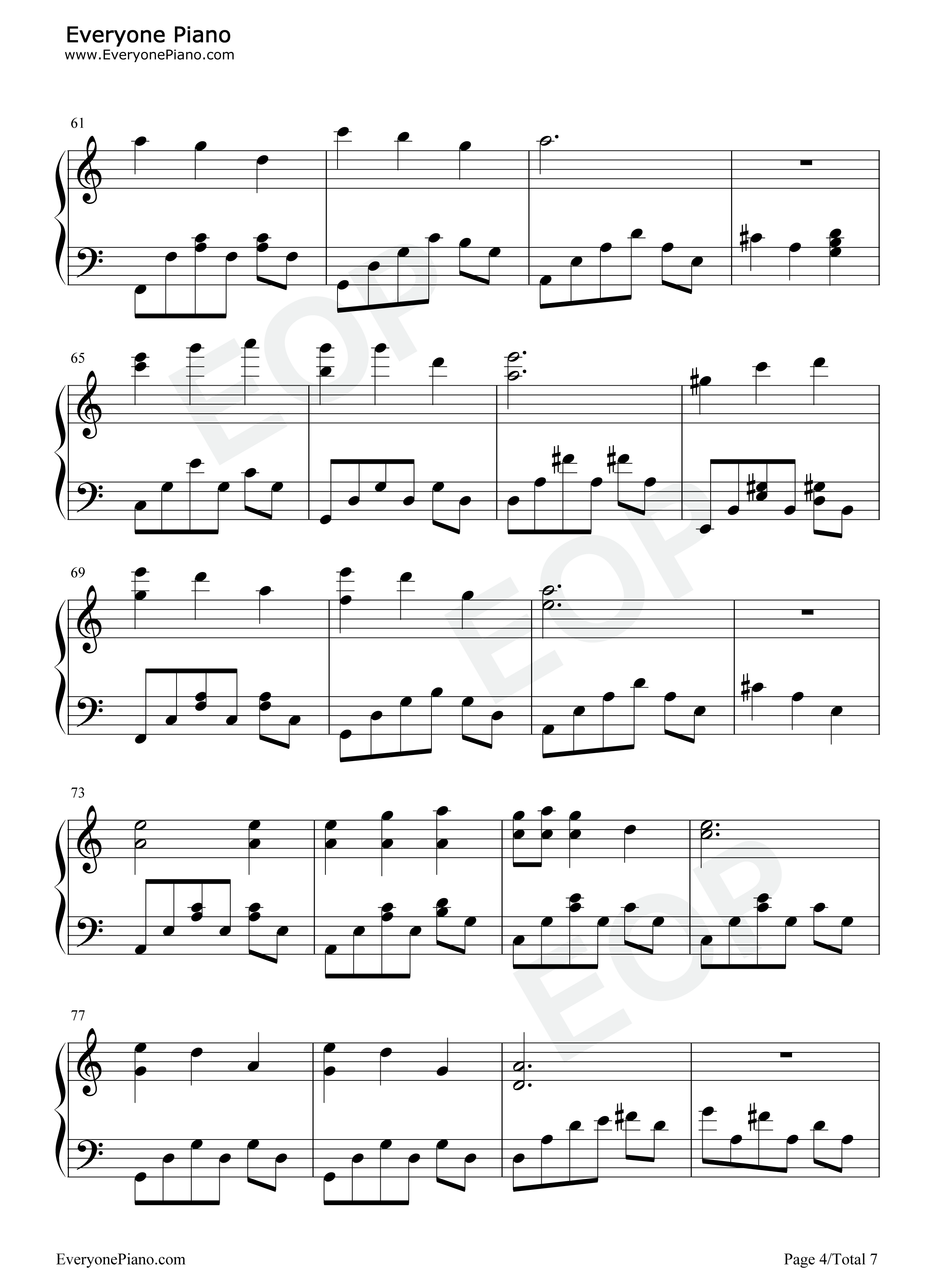 月迷风影钢琴谱_有坂美香