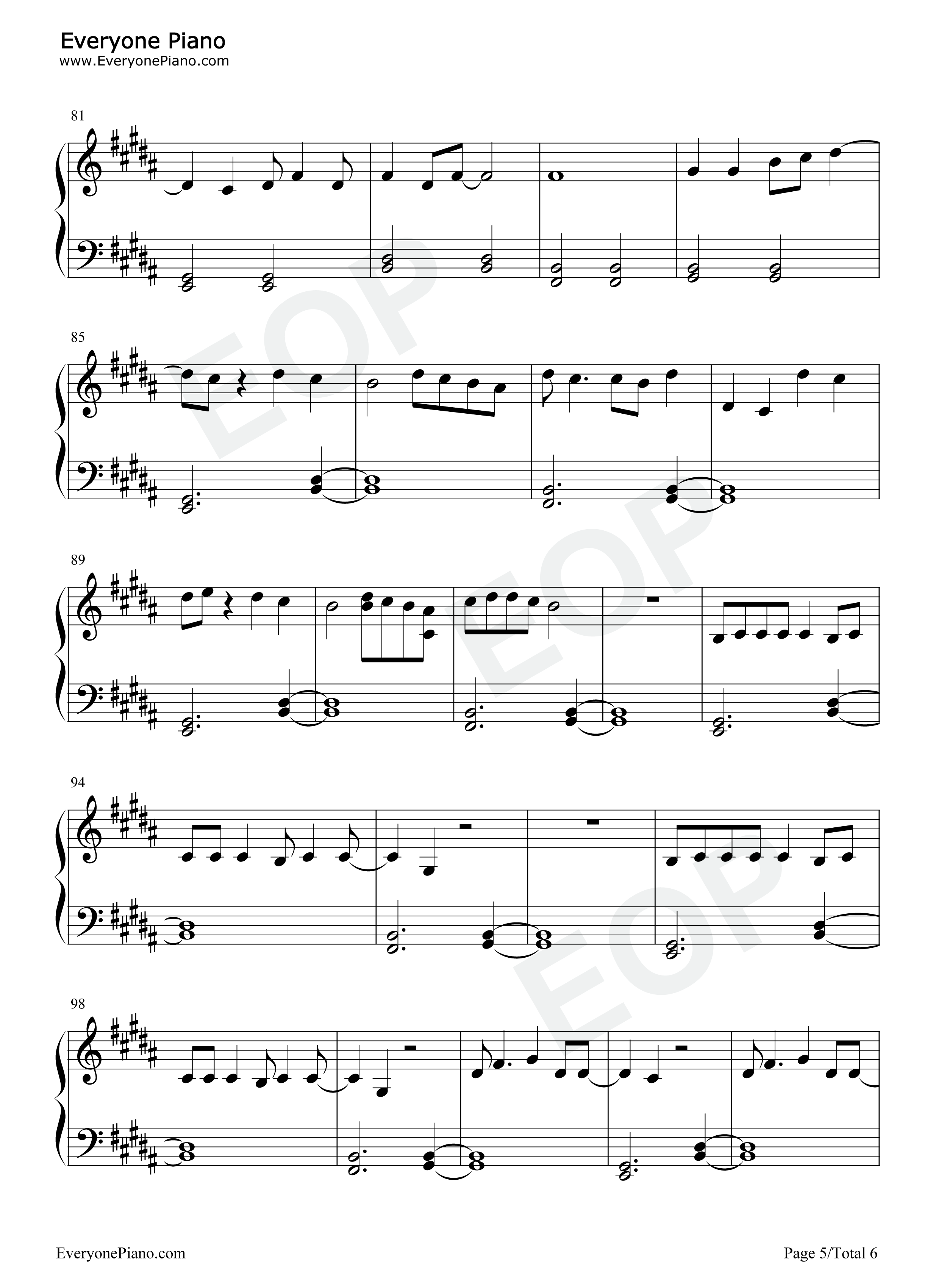 Tequila钢琴谱_Dan_+_Shay