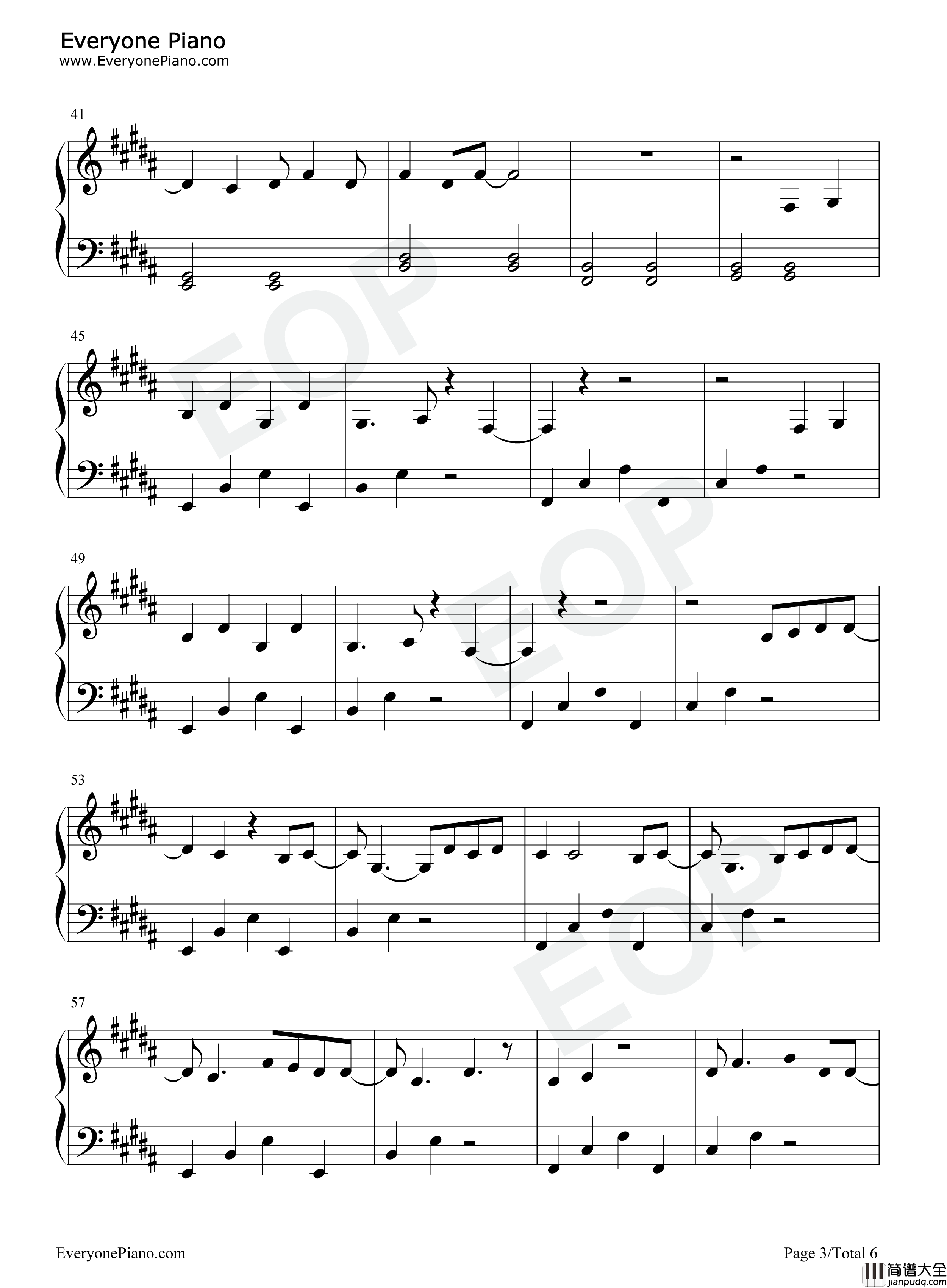 Tequila钢琴谱_Dan_+_Shay