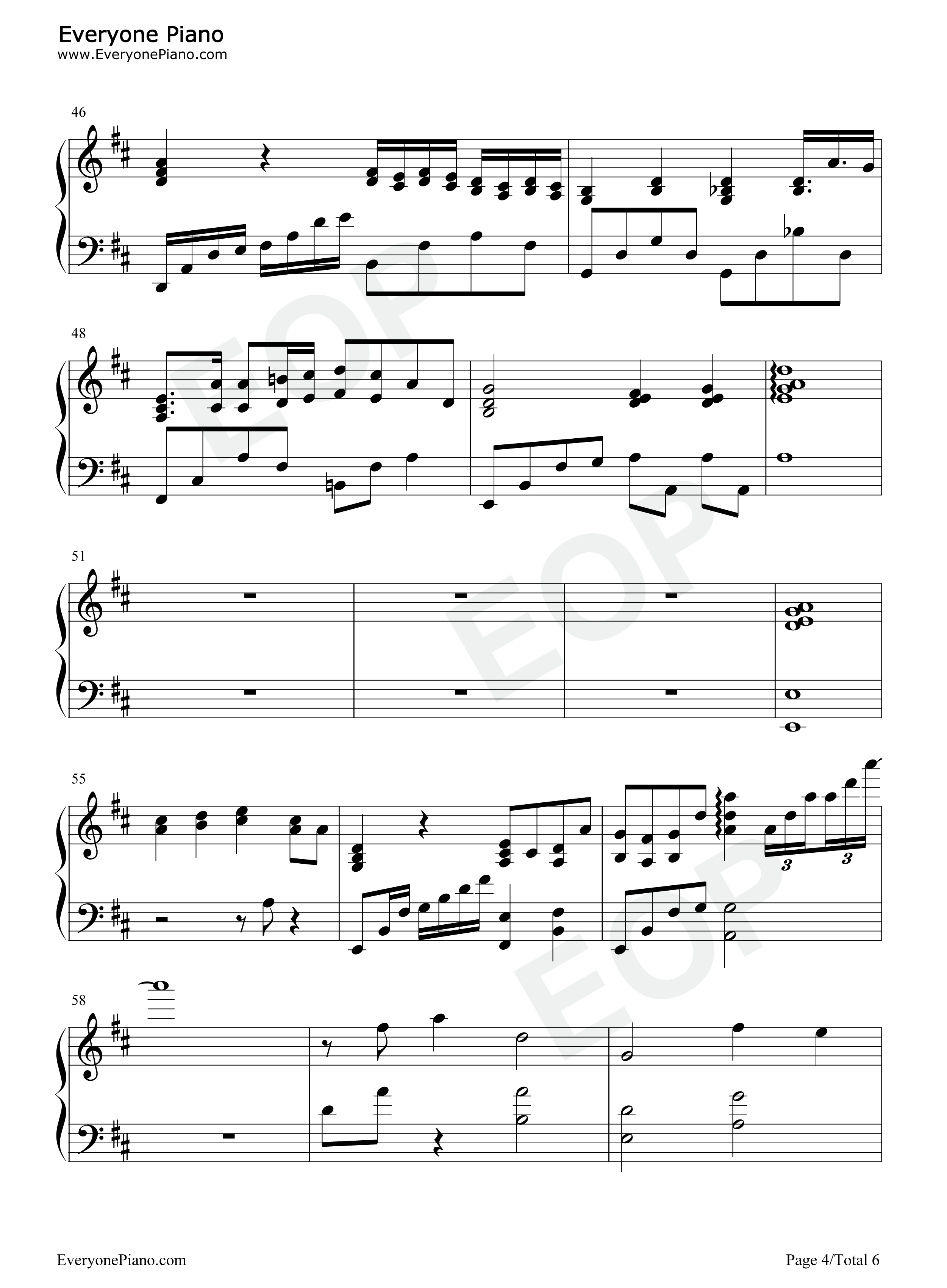 早开的晚霞钢琴谱_林宥嘉