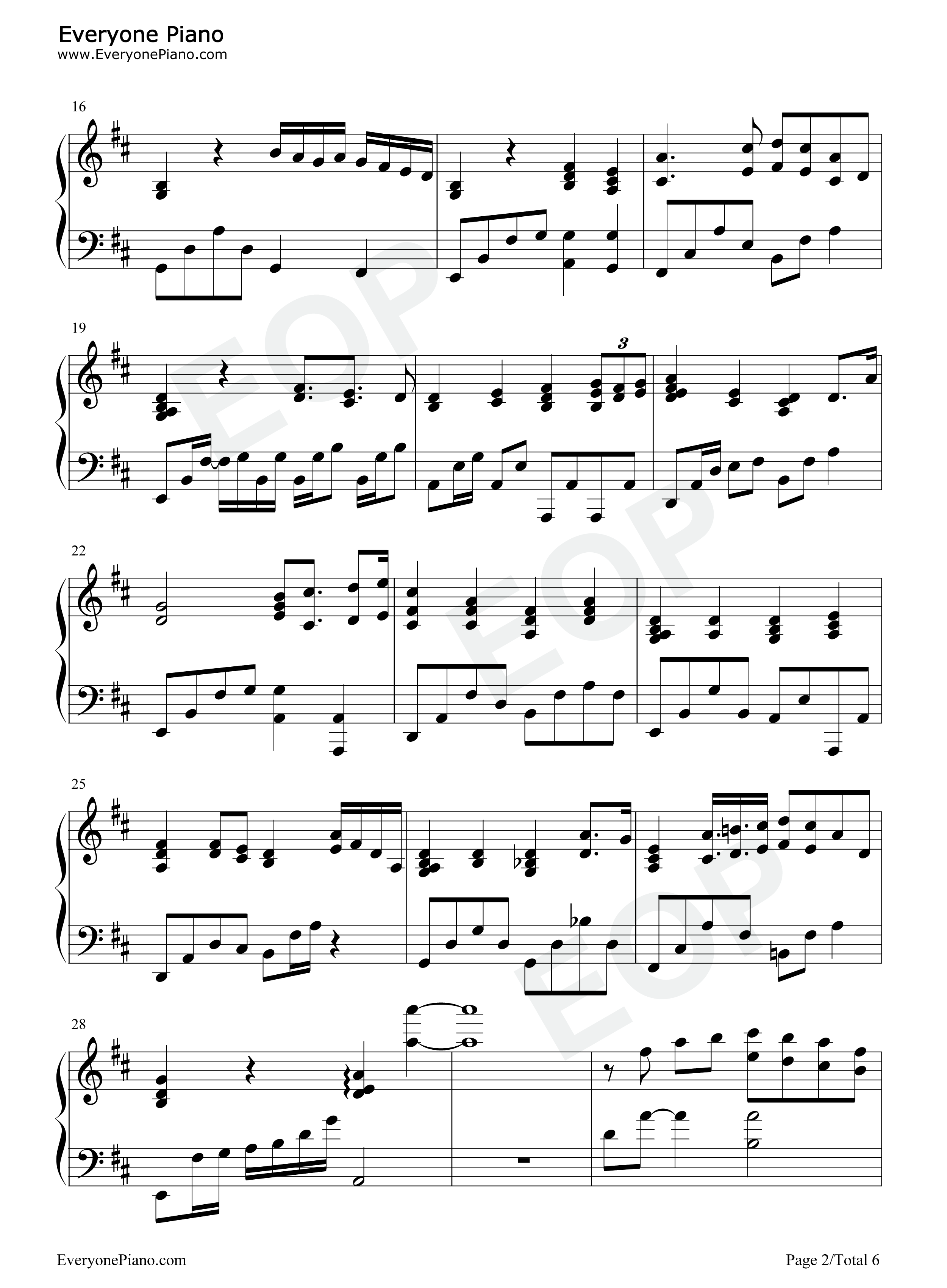 早开的晚霞钢琴谱_林宥嘉