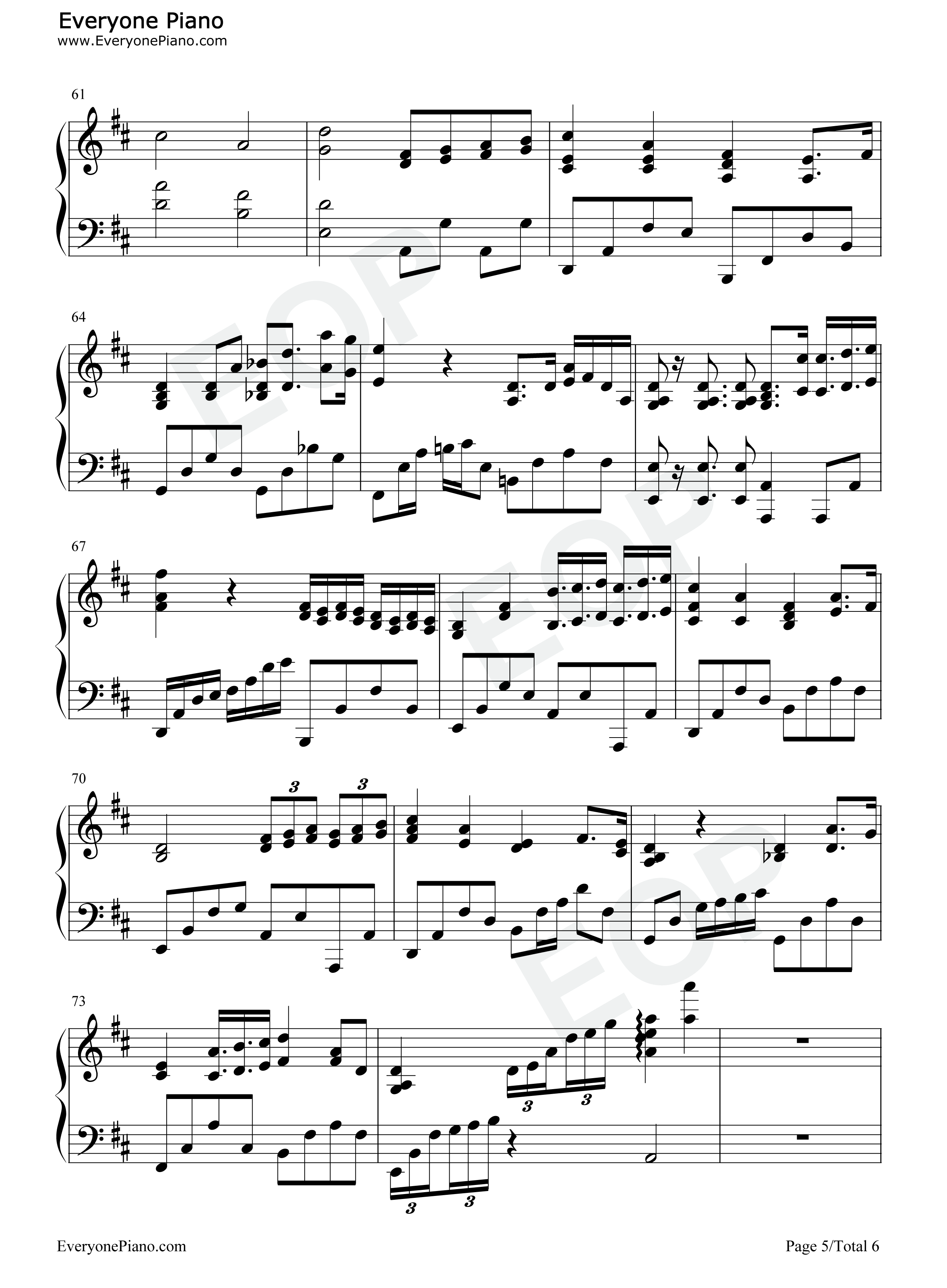 早开的晚霞钢琴谱_林宥嘉